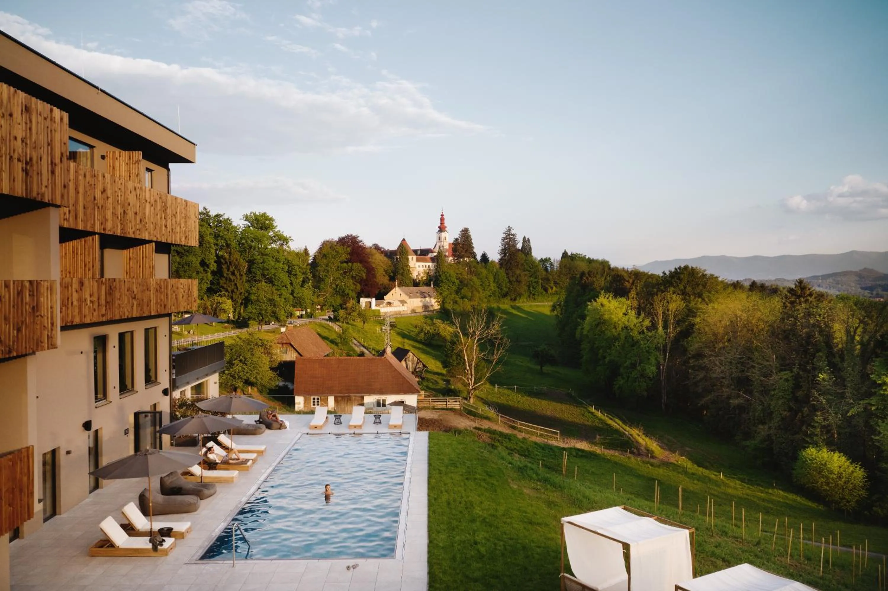 Bird's eye view in Boutiquehotel DAS ZEITWERT