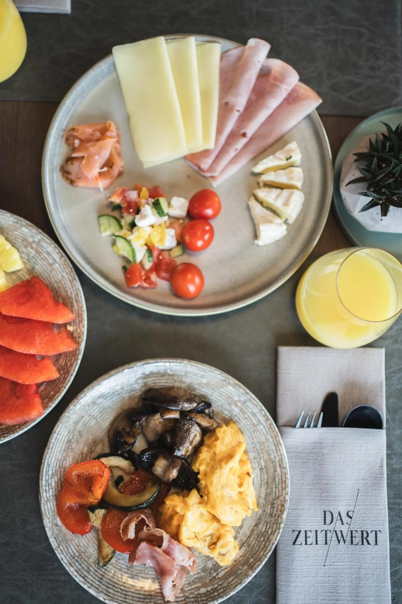 Breakfast in Boutiquehotel DAS ZEITWERT