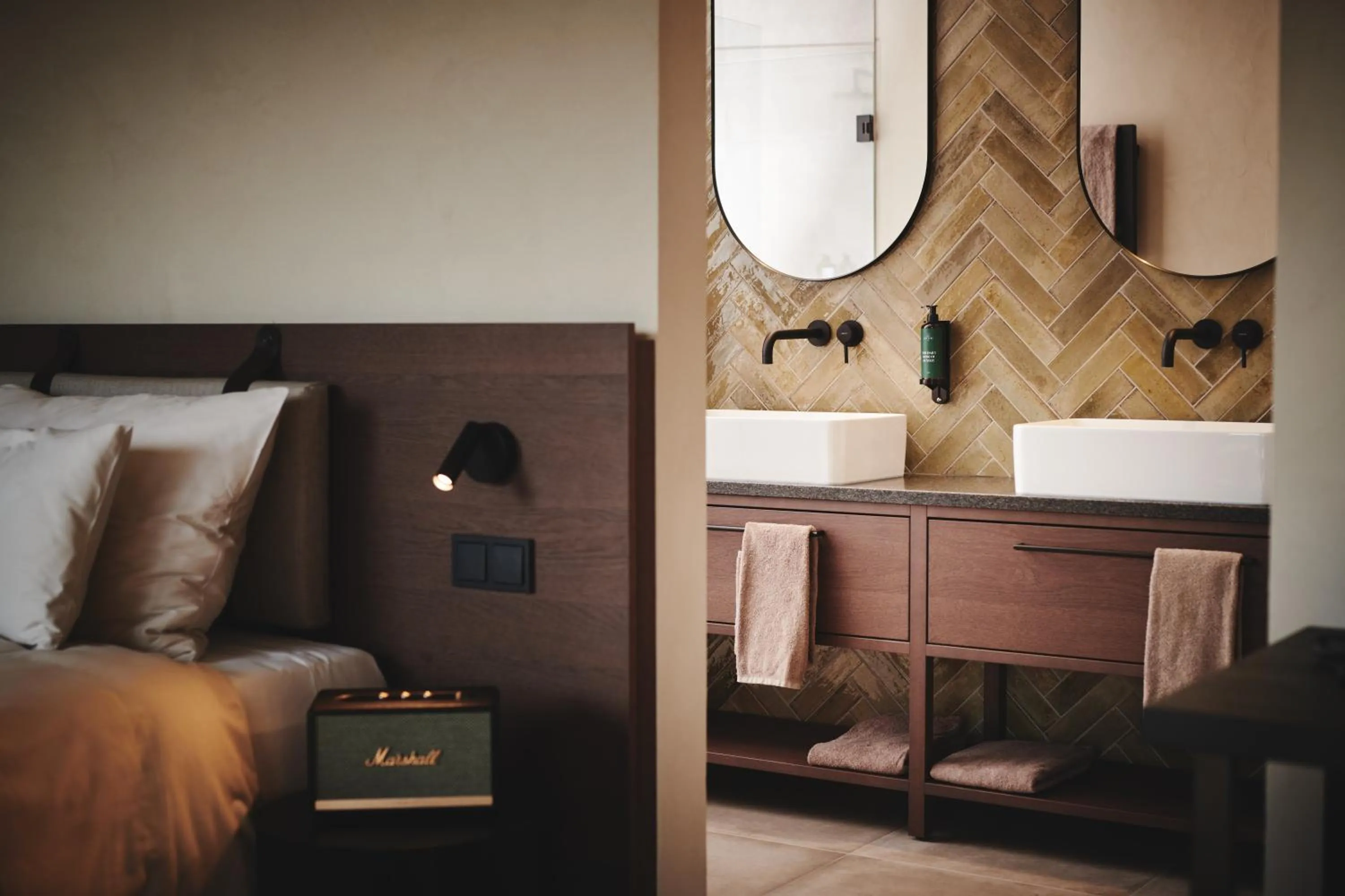 Bathroom, Bed in Boutiquehotel DAS ZEITWERT