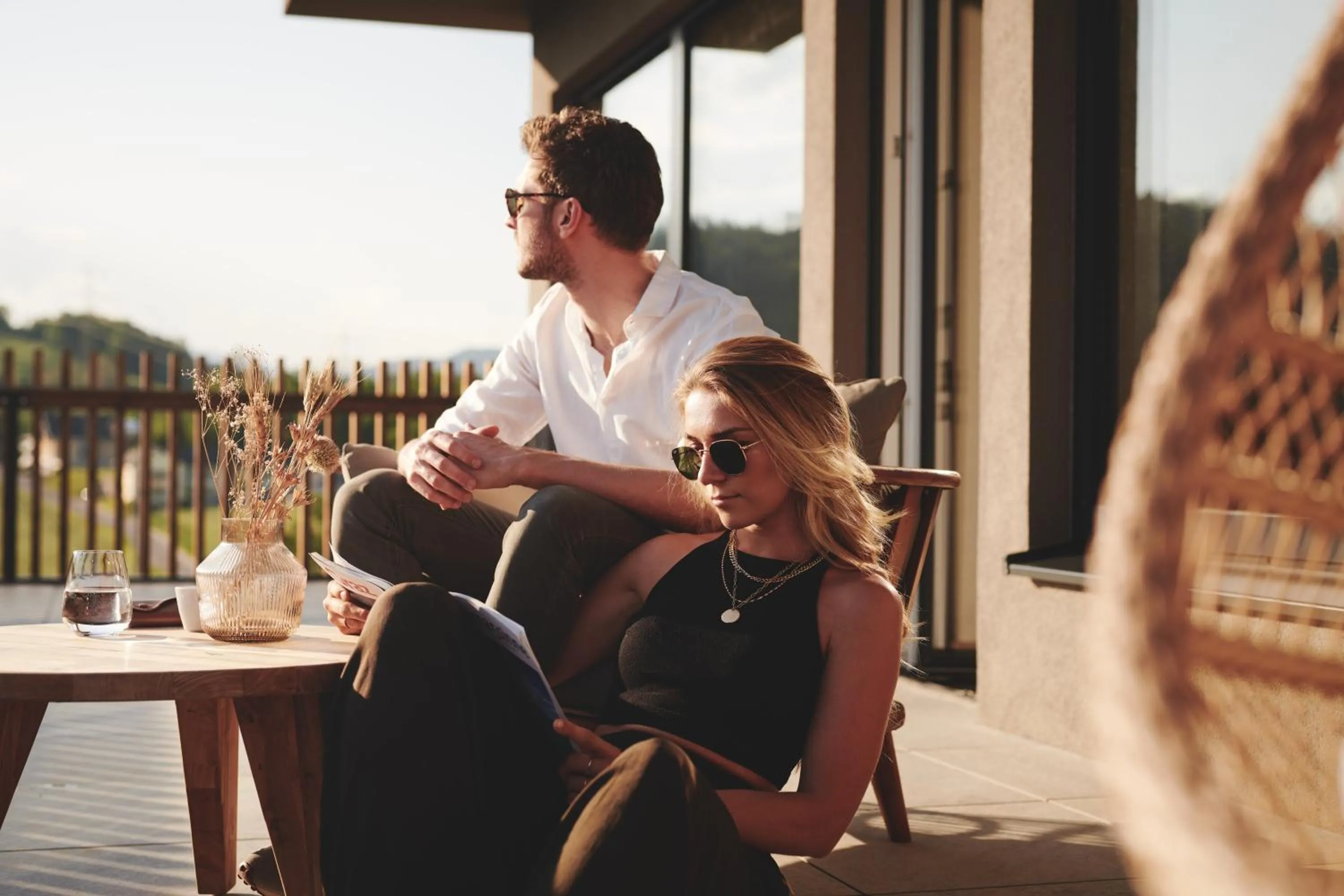 Balcony/Terrace in Boutiquehotel DAS ZEITWERT