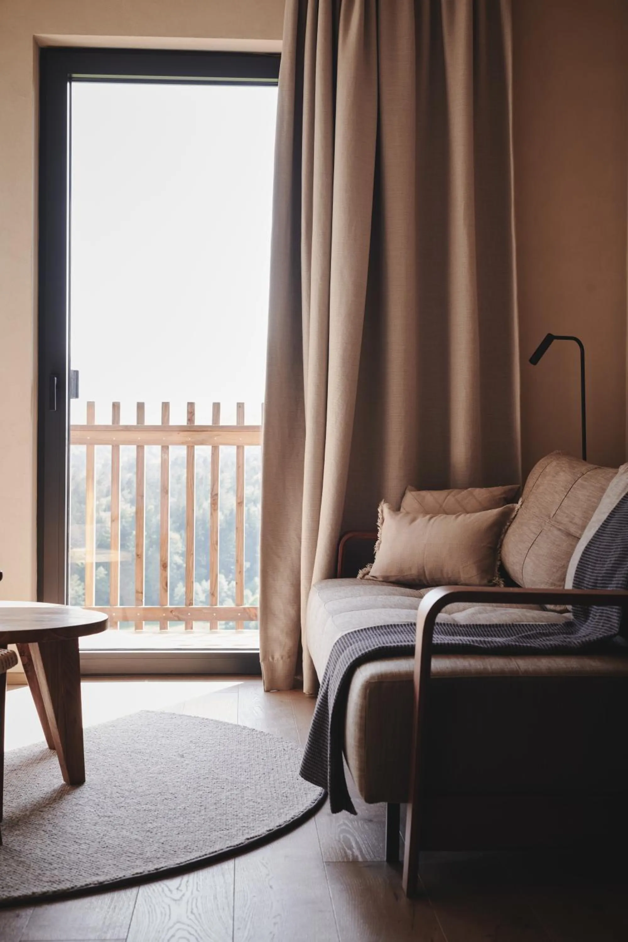 Seating area, Bed in Boutiquehotel DAS ZEITWERT