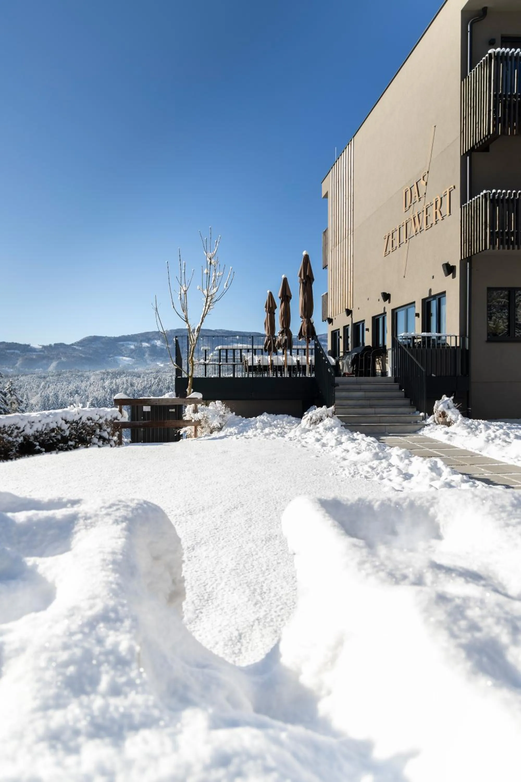 Property building in Boutiquehotel DAS ZEITWERT