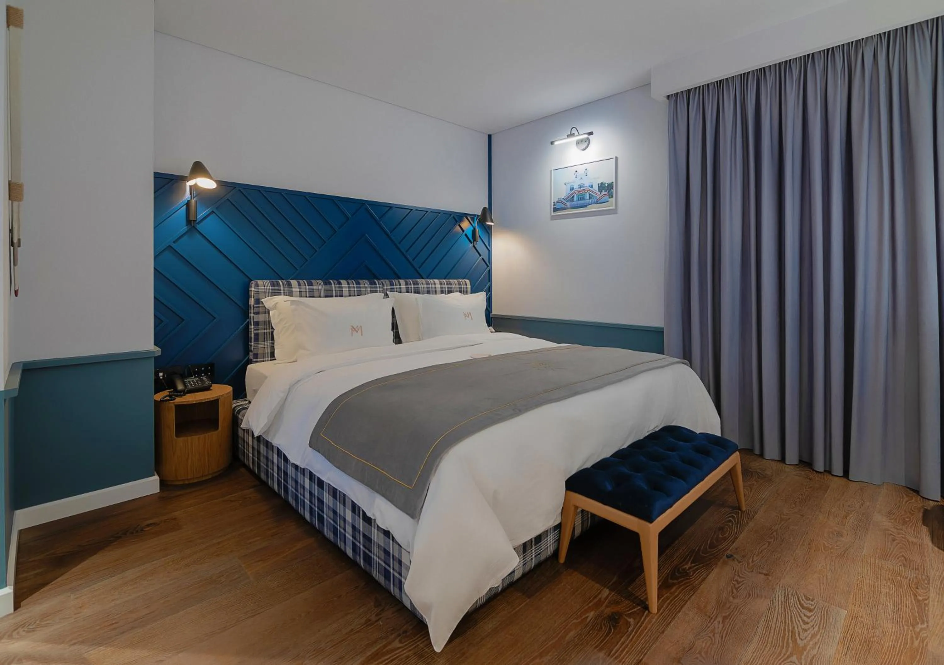 Bed in Mert Boutique Hotel