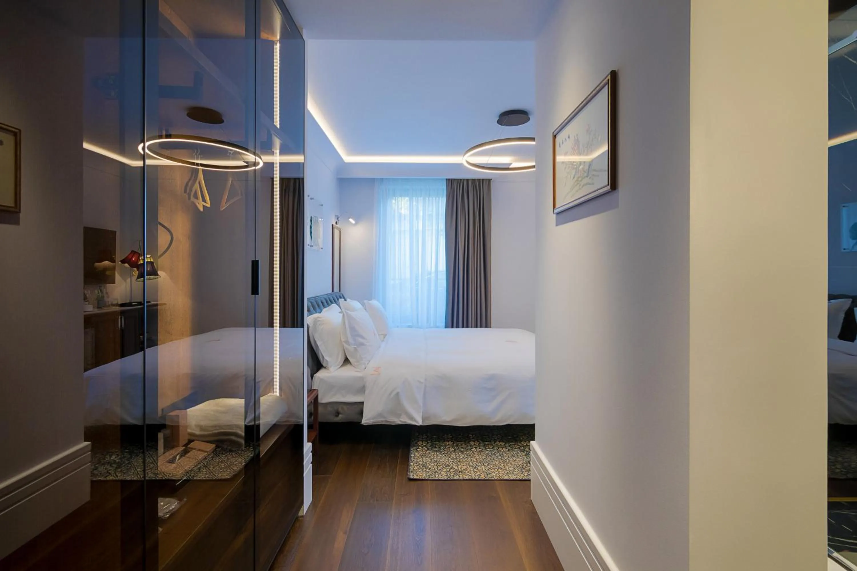 Bed in Mert Boutique Hotel