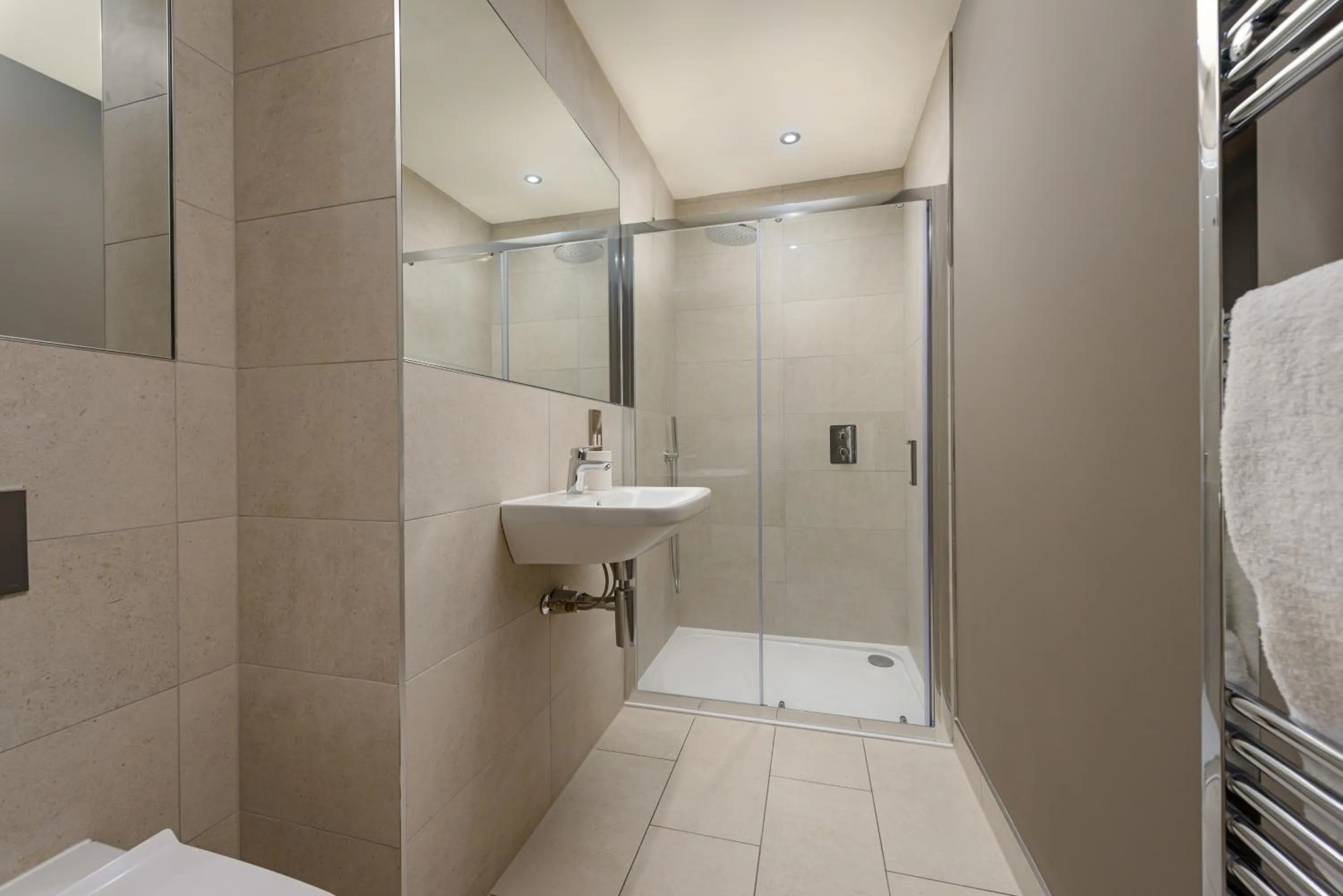 Bathroom in Museum Apartments