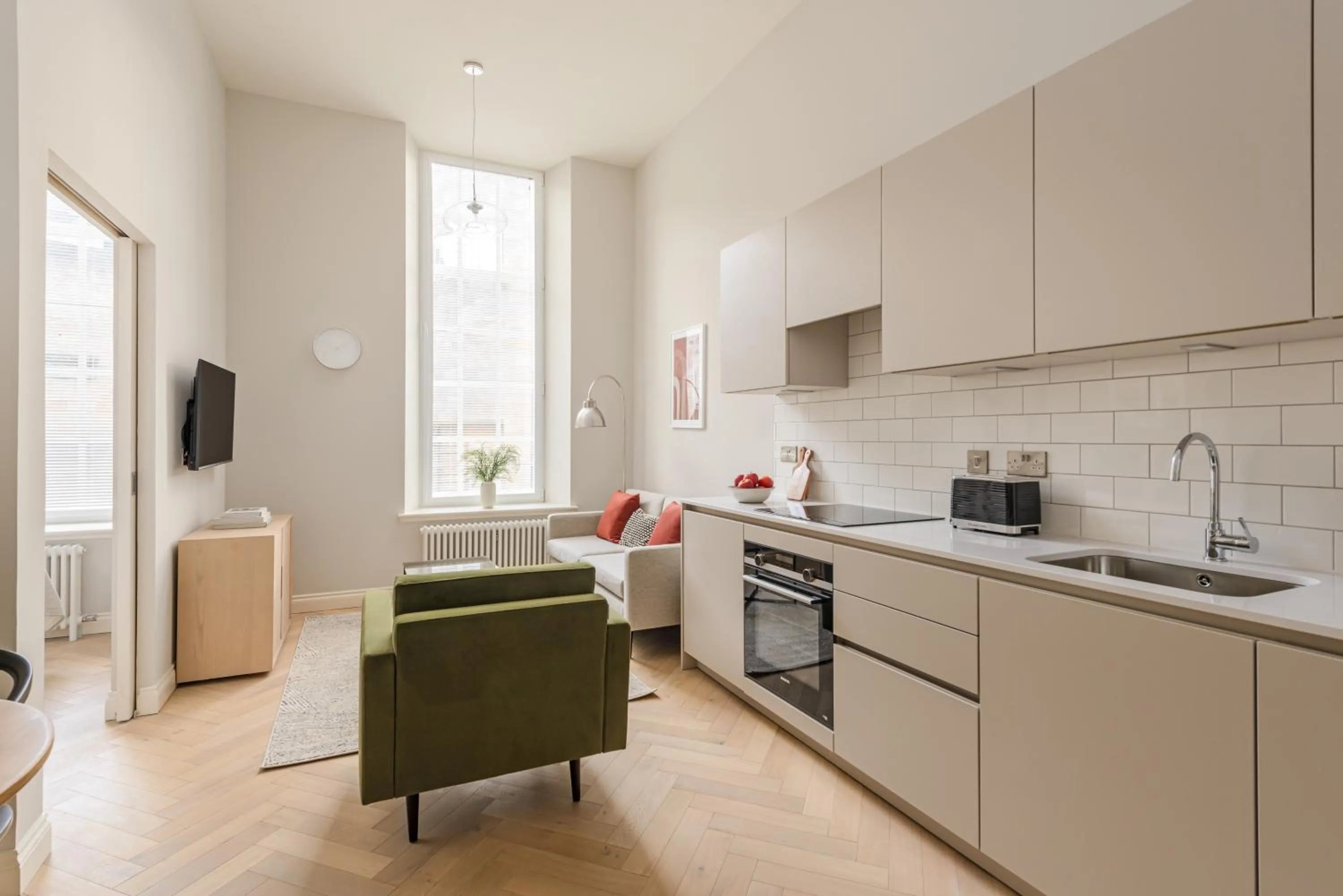 Kitchen or kitchenette in Museum Apartments