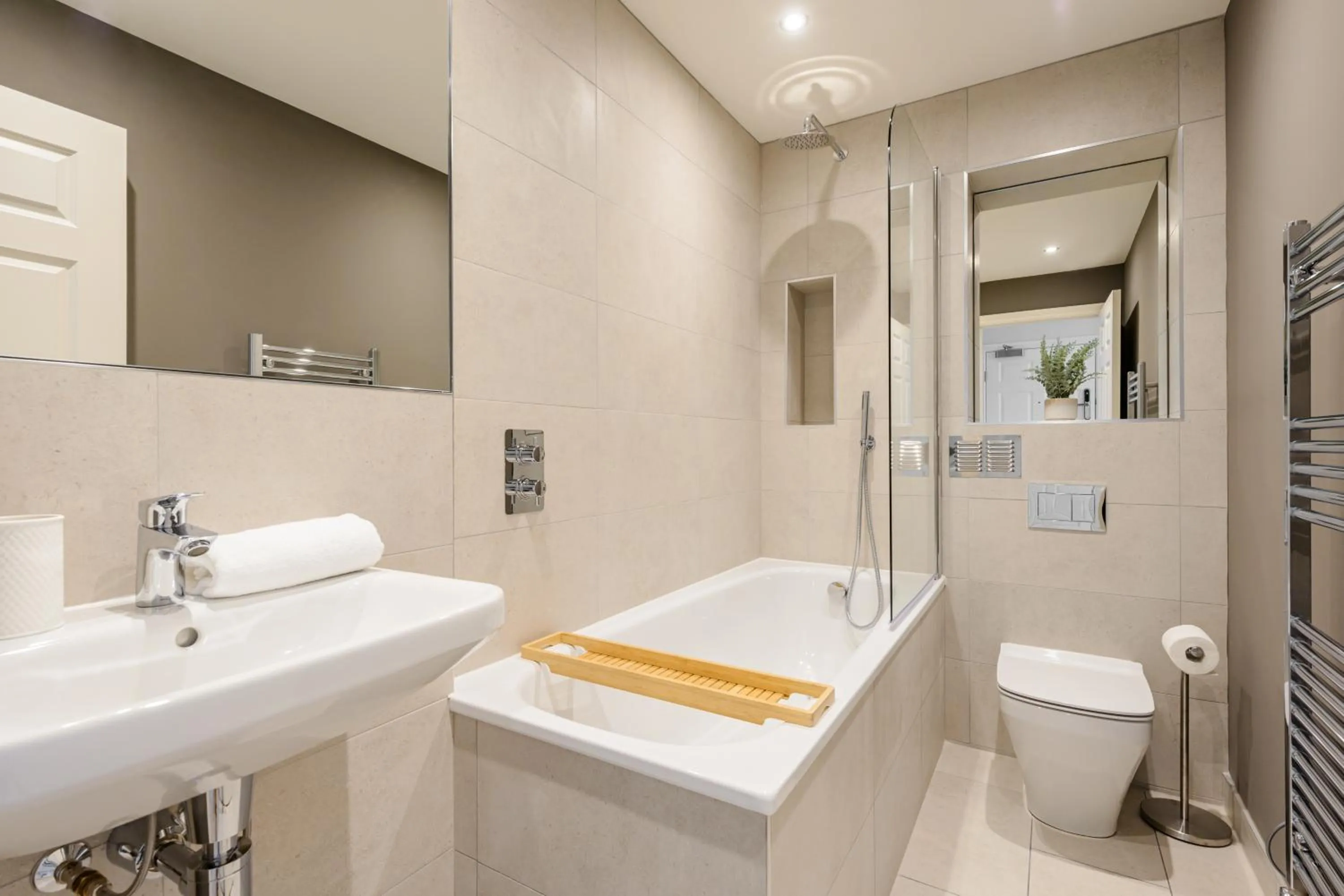 Bathroom in Museum Apartments