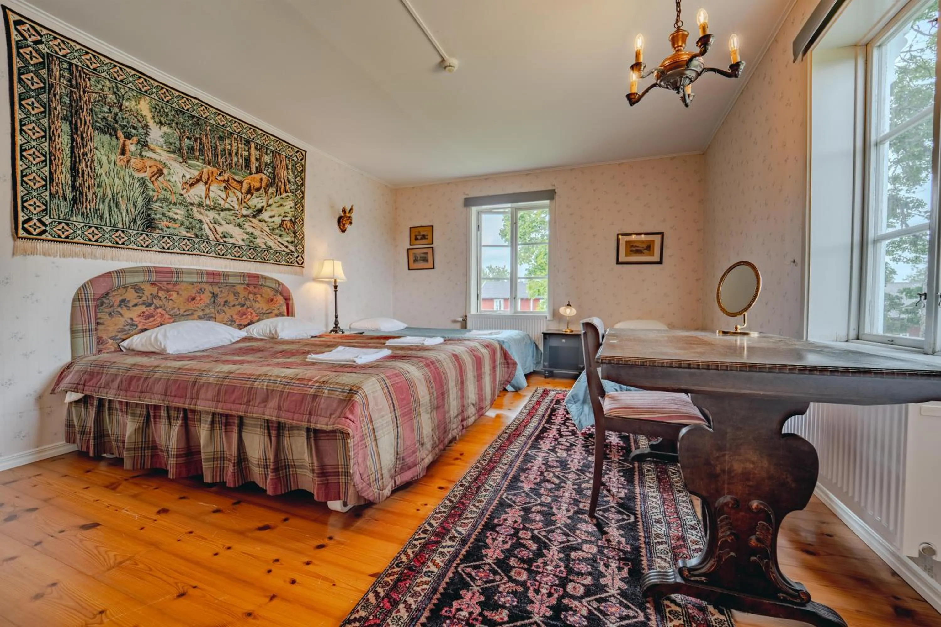 Bed in Svaneholm Hotel