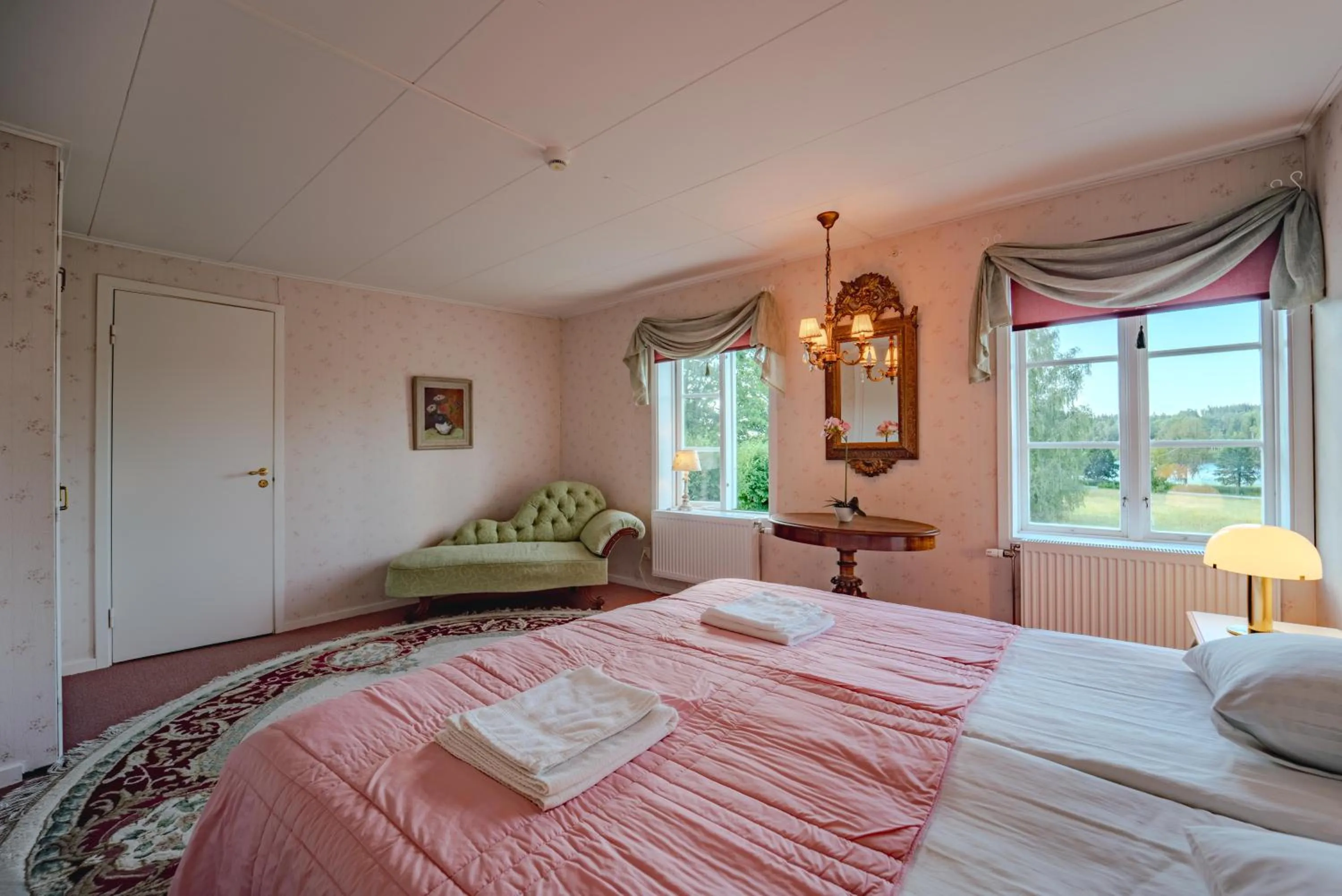 Bed in Svaneholm Hotel