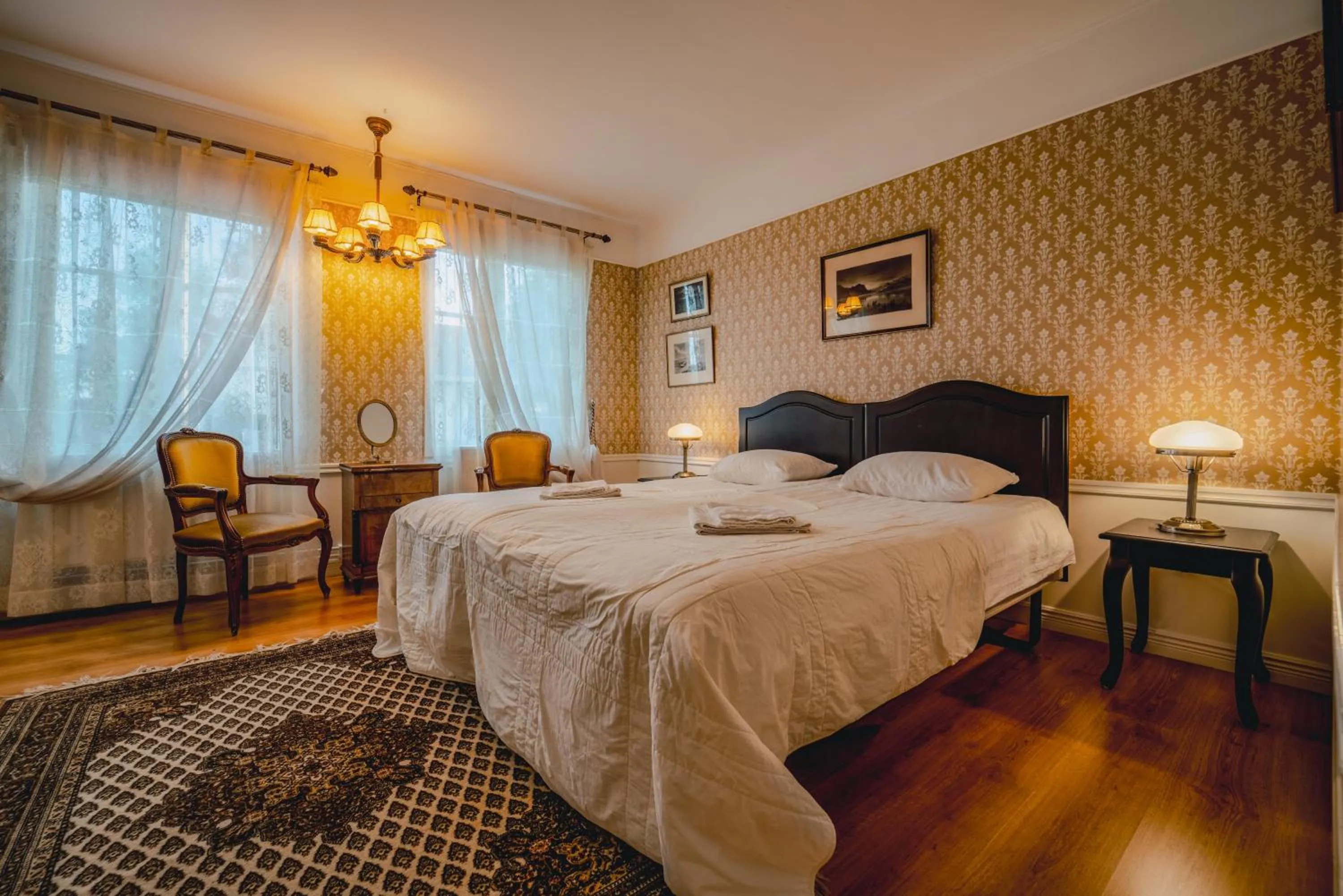 Bed in Svaneholm Hotel