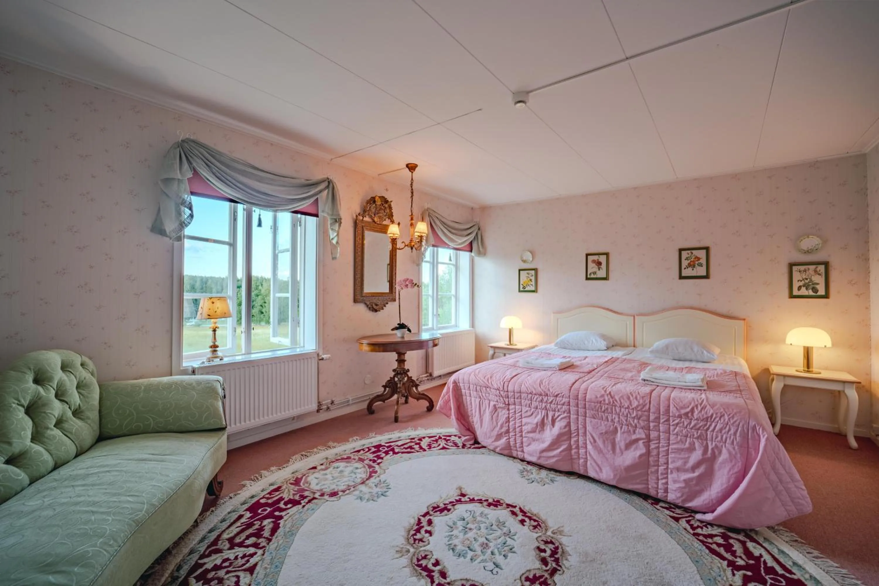 Bed in Svaneholm Hotel