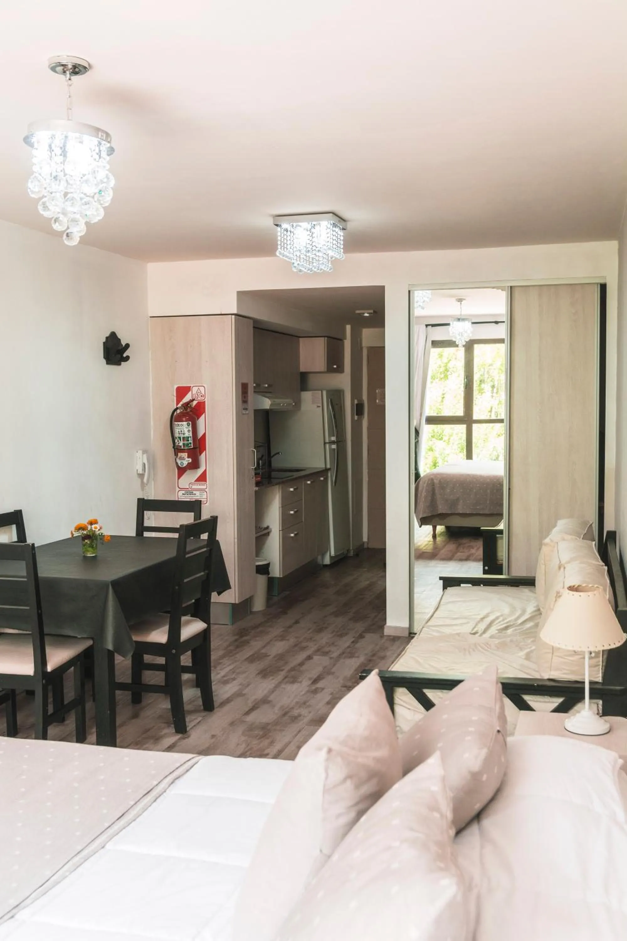 Bed in Tangoinn Club Hotel