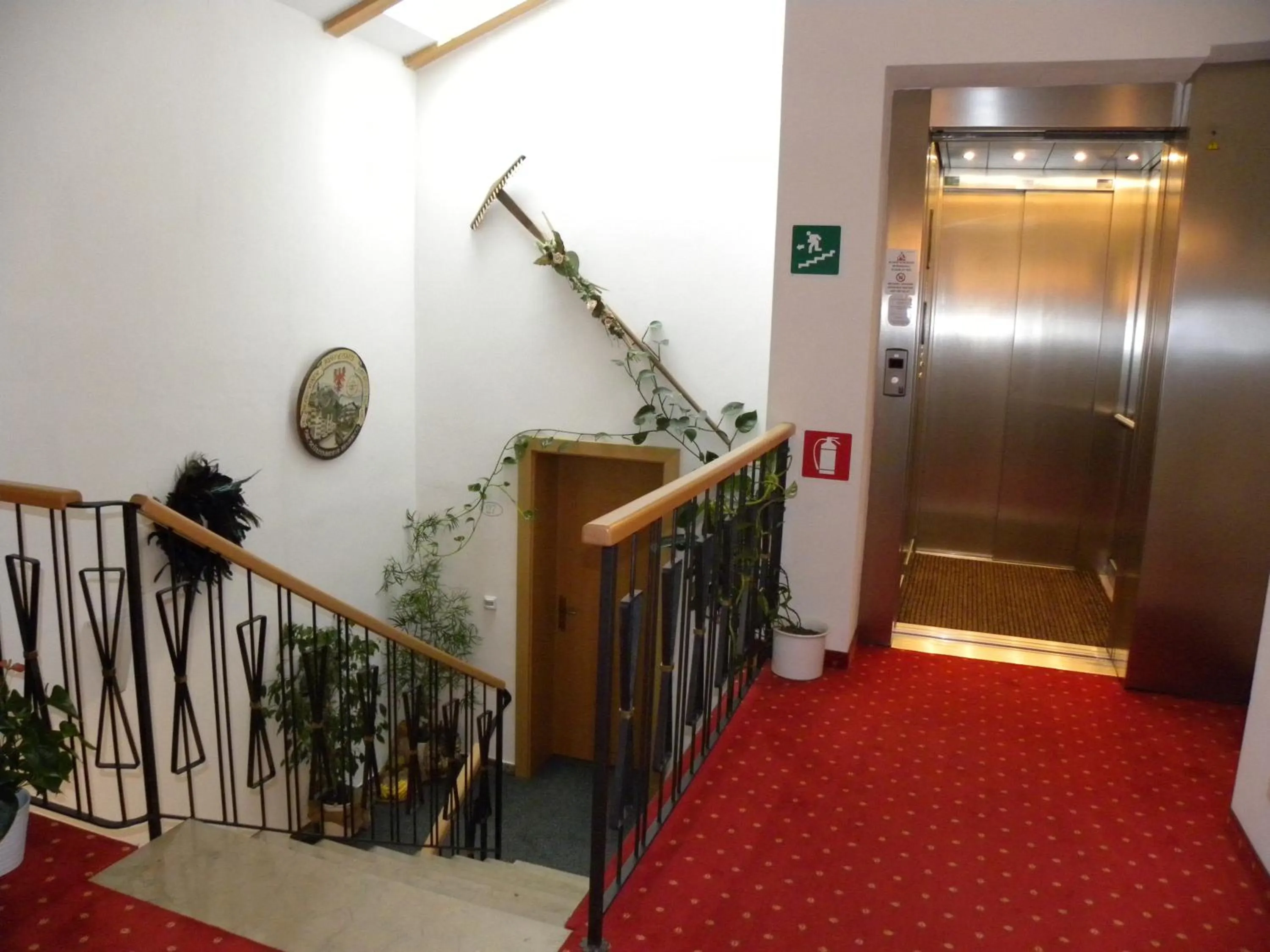 Decorative detail in Hotel B&B Martha