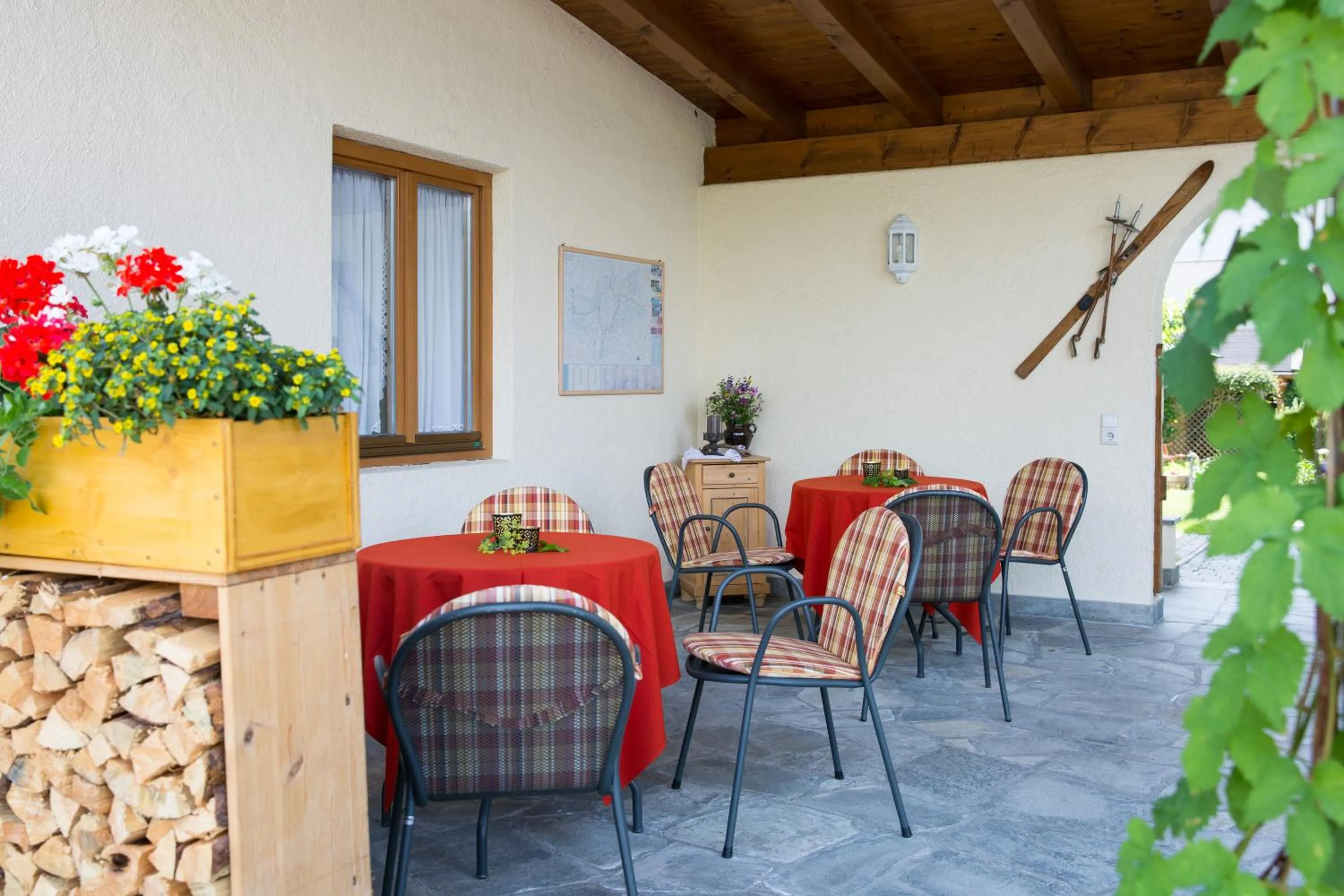 Garden view in Hotel B&B Martha