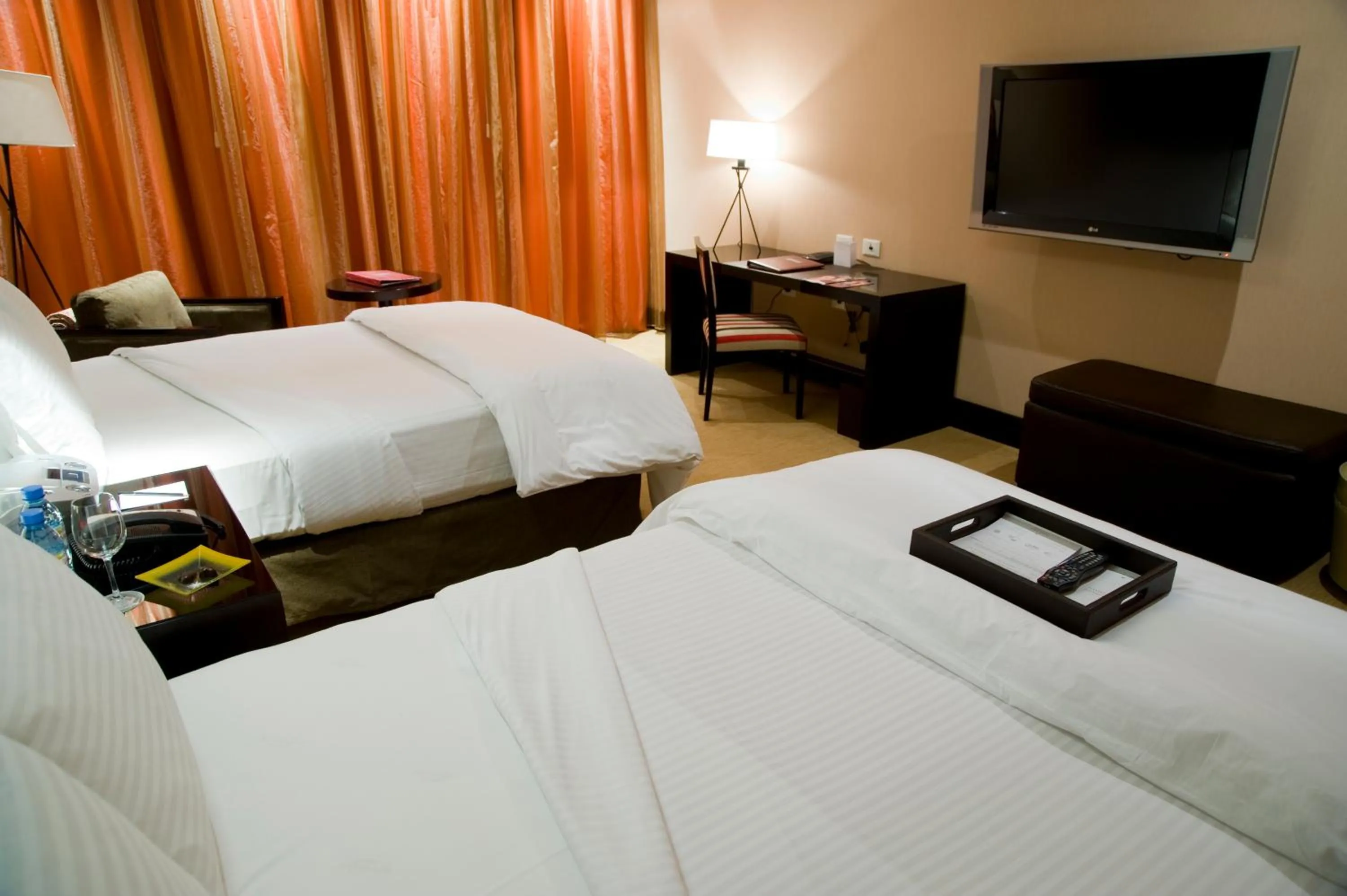 Bed in Hotel Casino Magic