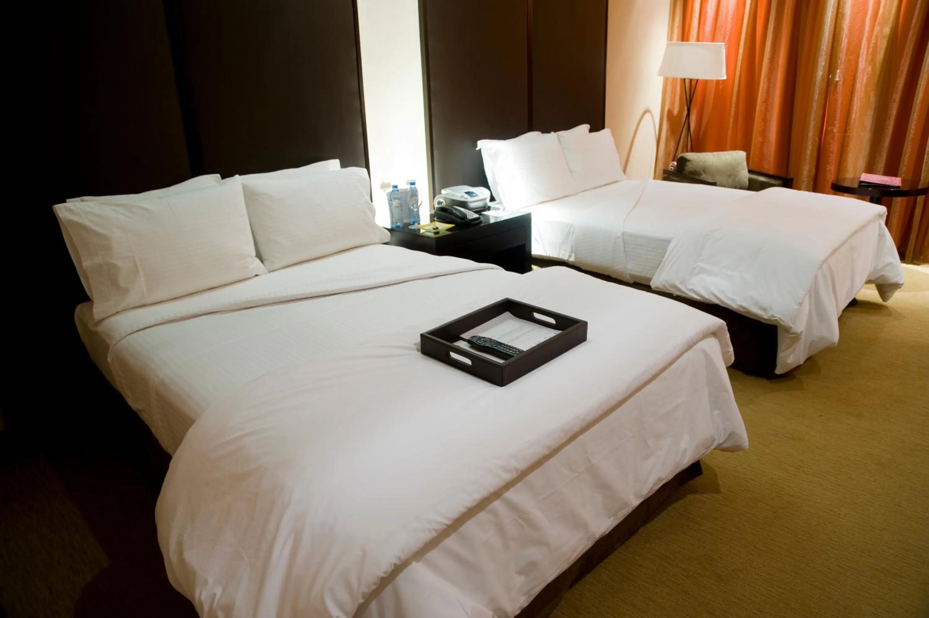 Bed in Hotel Casino Magic