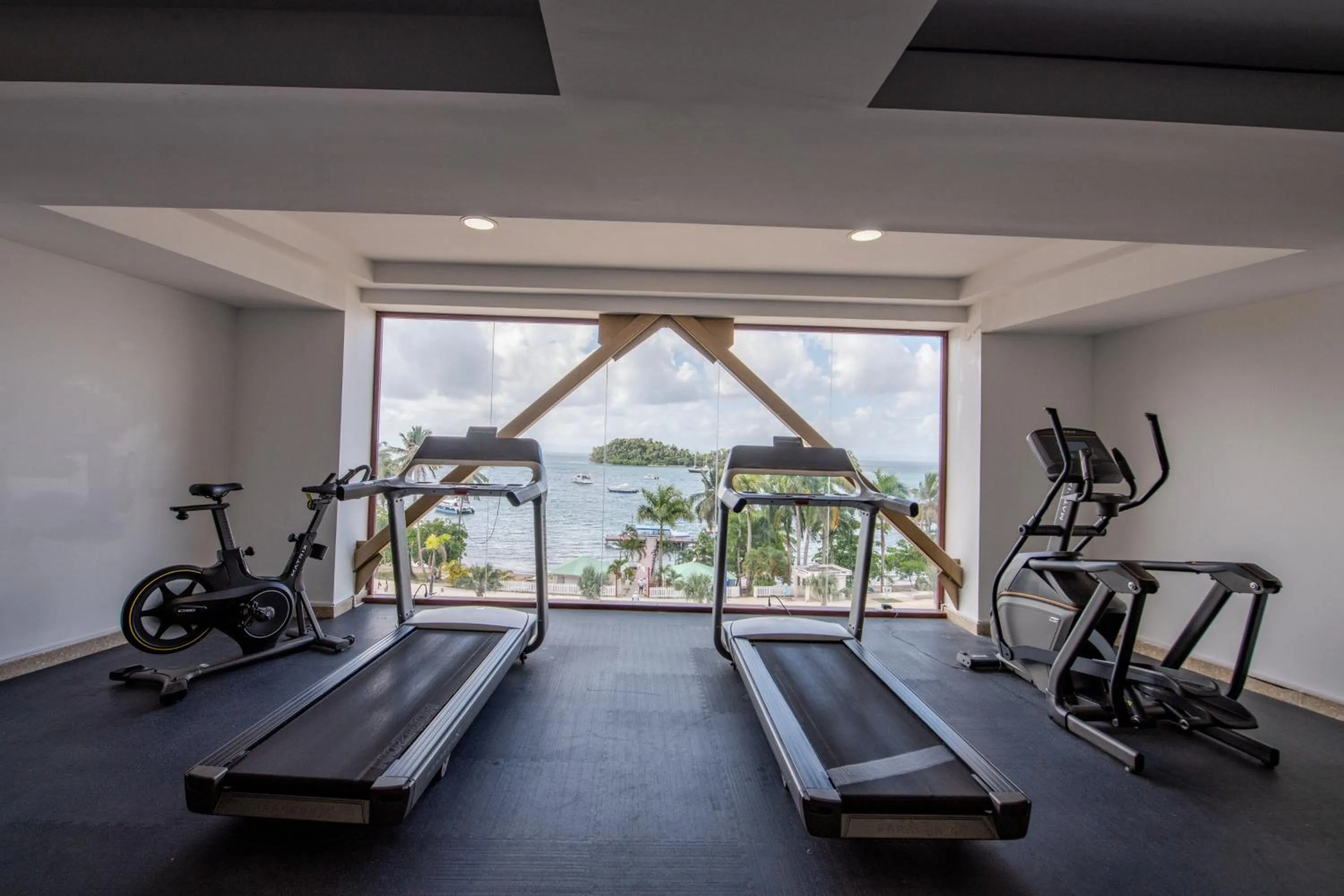 Fitness centre/facilities in Hacienda Samana Bay Hotel