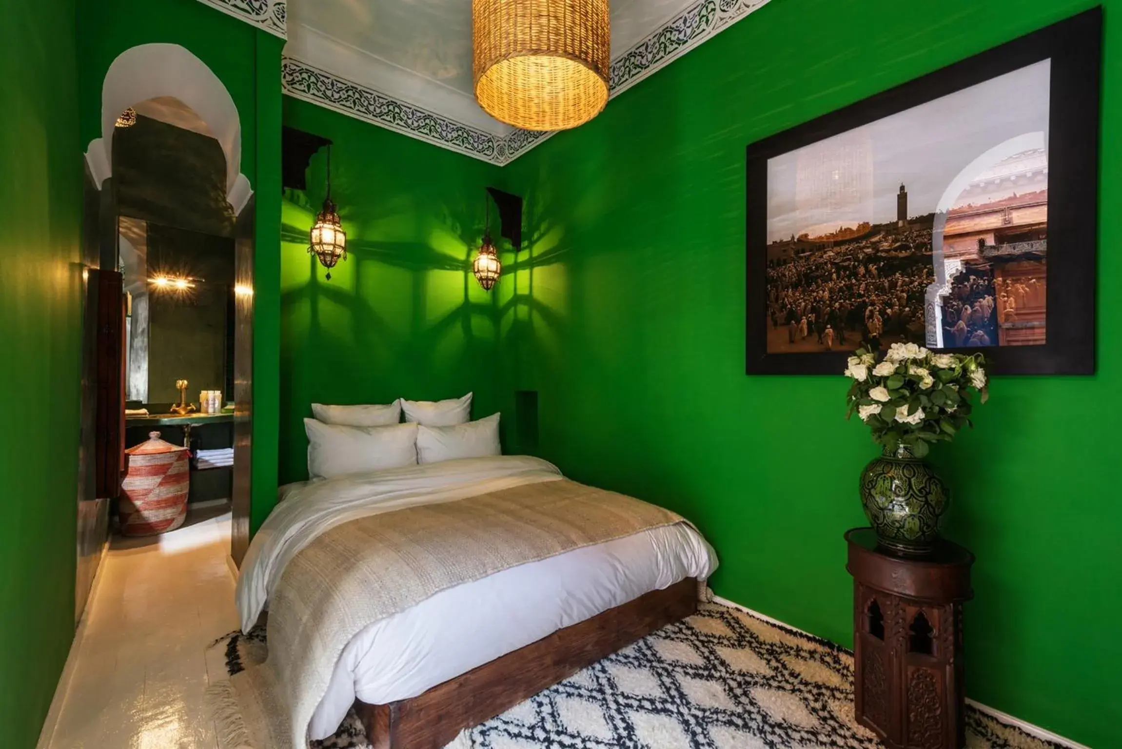 Standard Double or Twin Room in Riad Les Yeux Bleus Standard Double or Twin Room in Riad Les Yeux Bleus