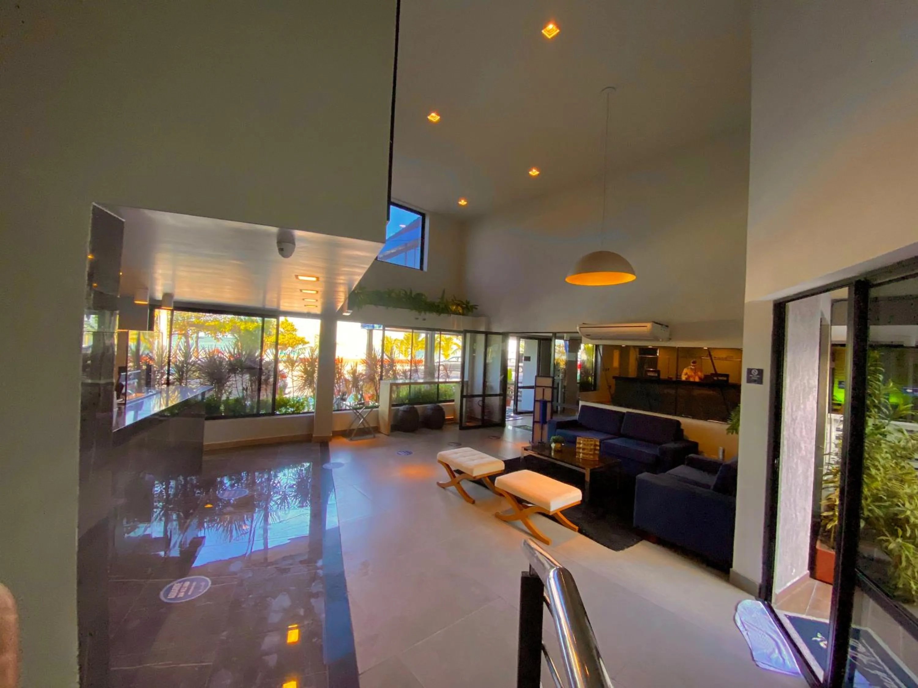 Lobby or reception in Bessa Beach Hotel