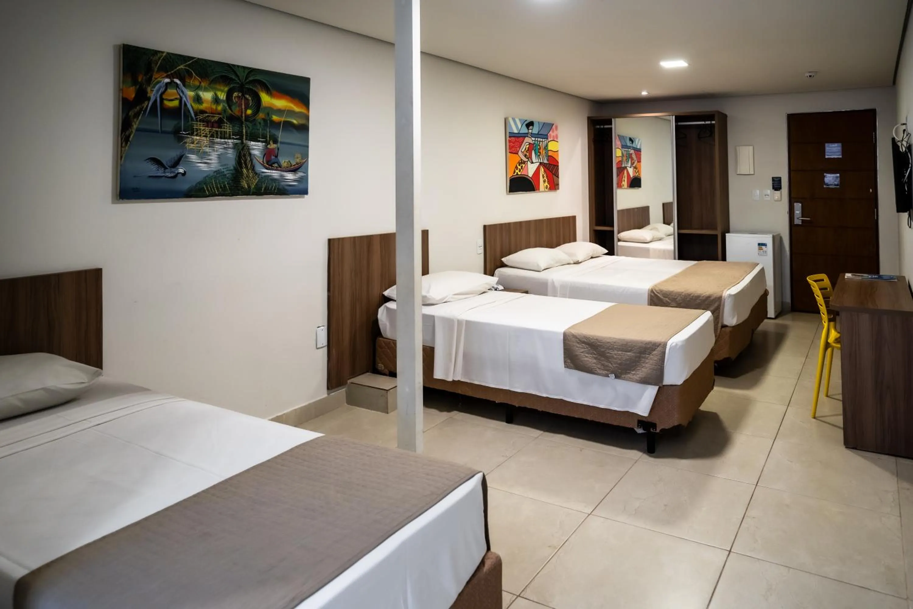 Bed in Bessa Beach Hotel