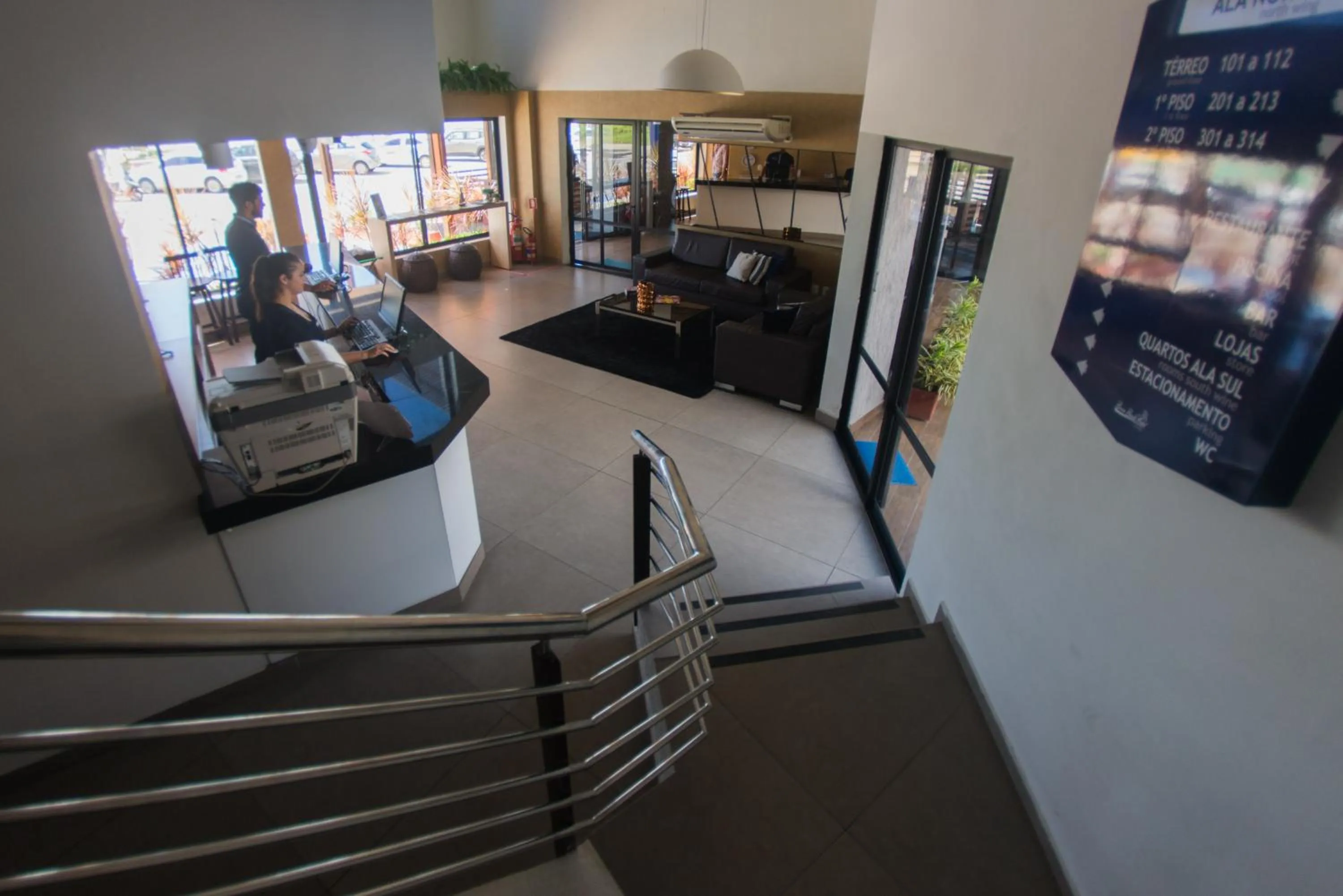 Lobby or reception in Bessa Beach Hotel