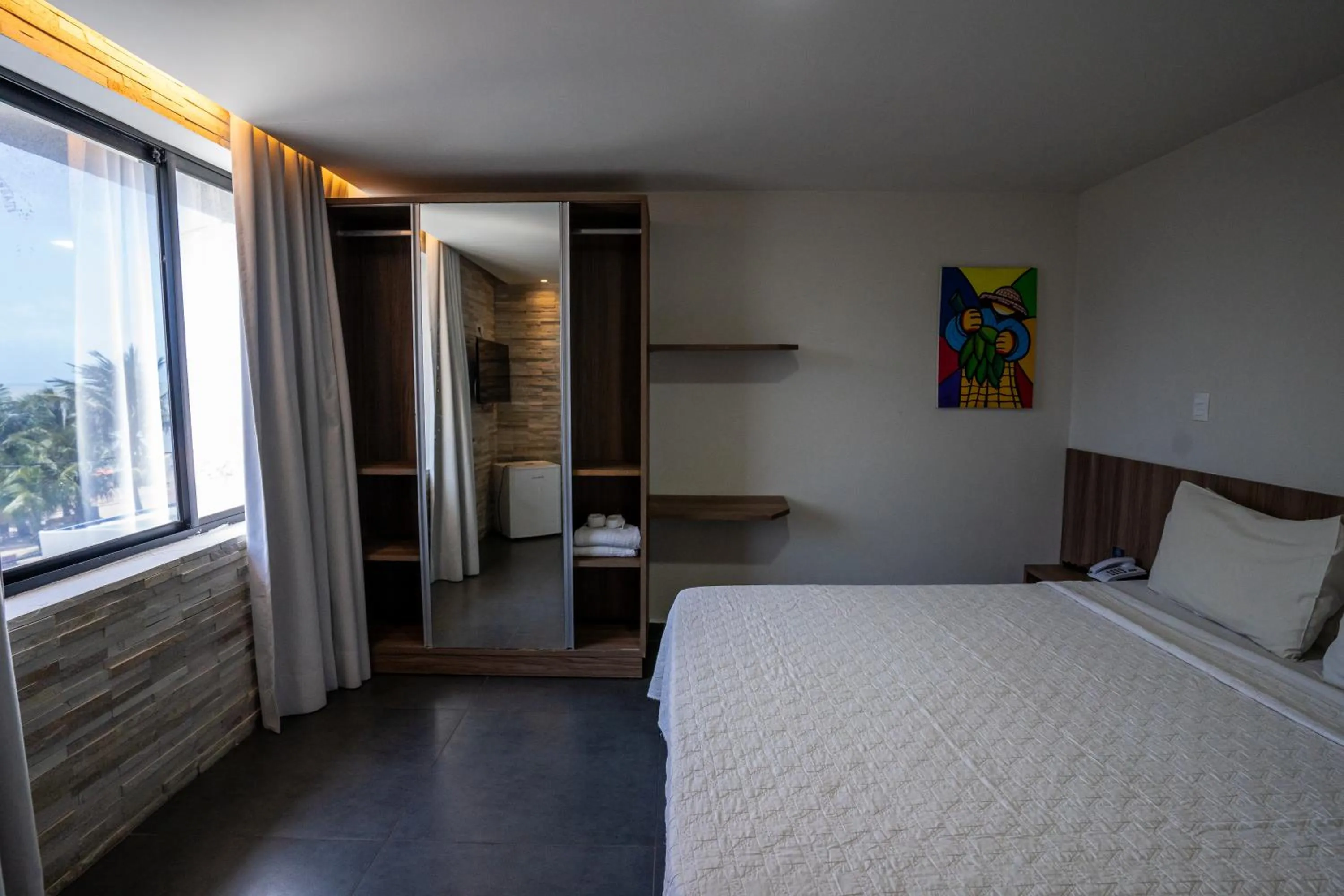 Bed in Bessa Beach Hotel