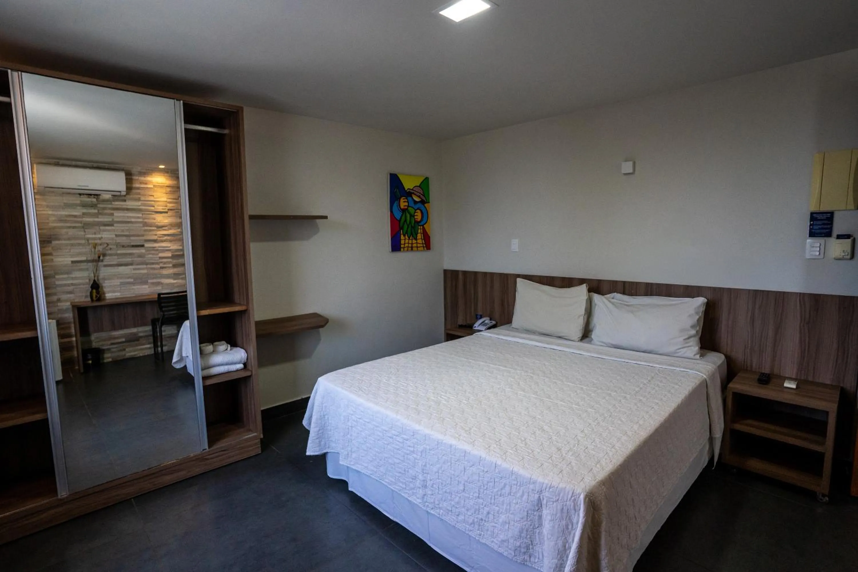 Bed in Bessa Beach Hotel