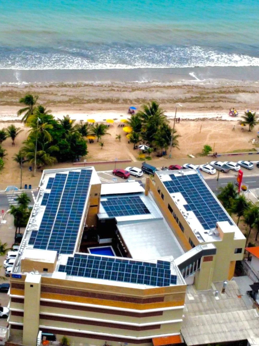 Bird's eye view in Bessa Beach Hotel