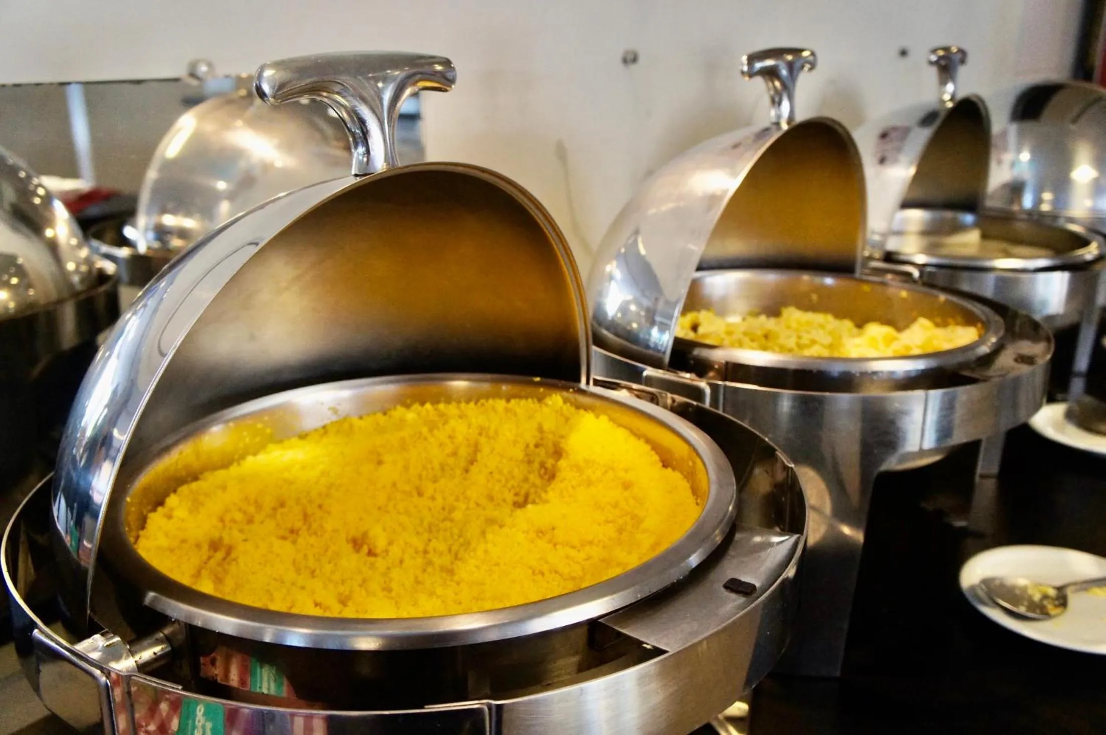 Buffet breakfast in Bessa Beach Hotel