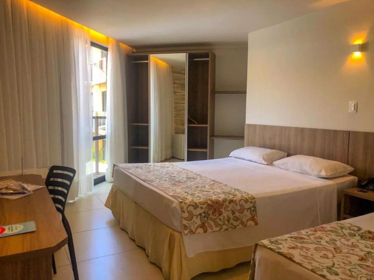 Bedroom, Bed in Bessa Beach Hotel