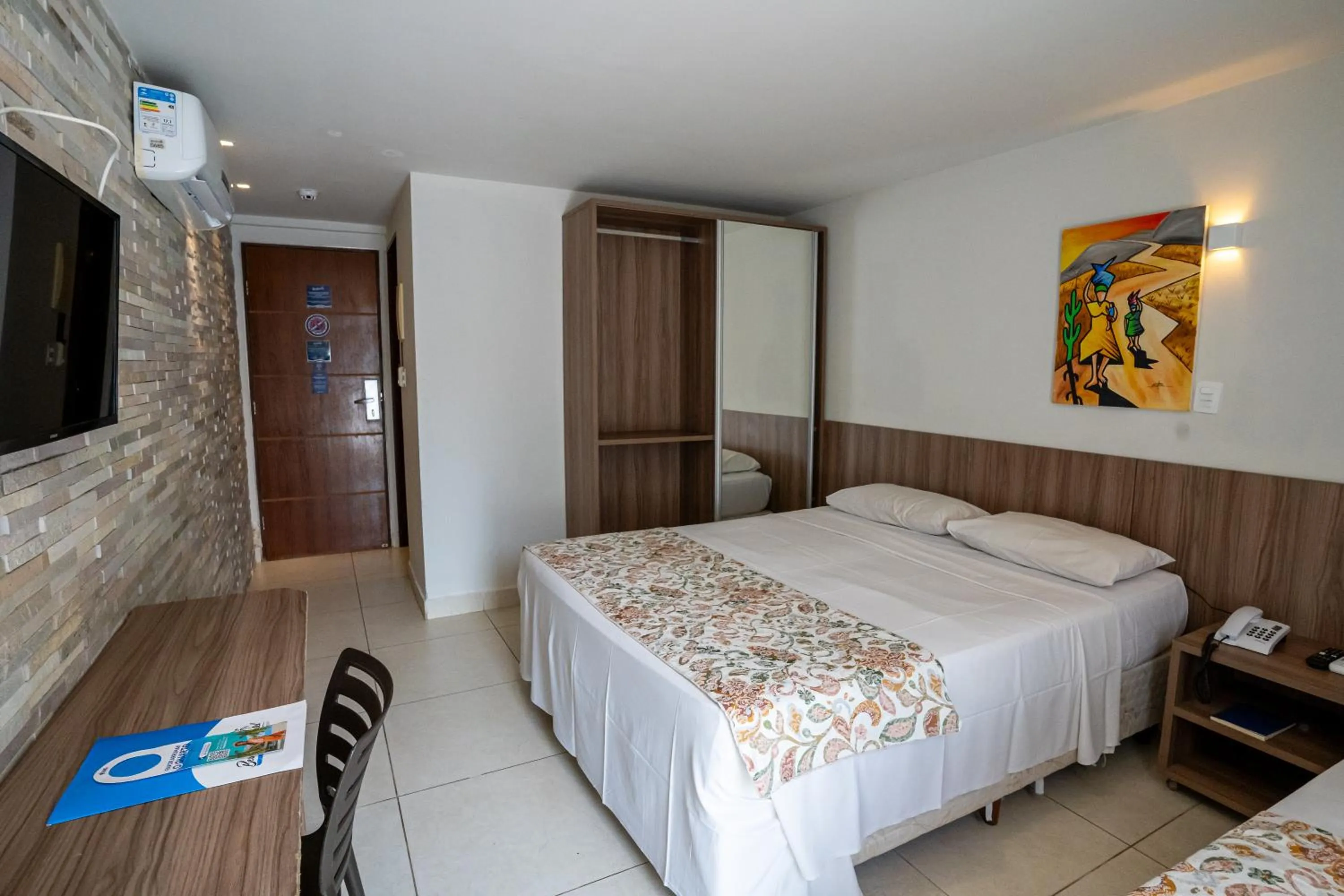 Bed in Bessa Beach Hotel