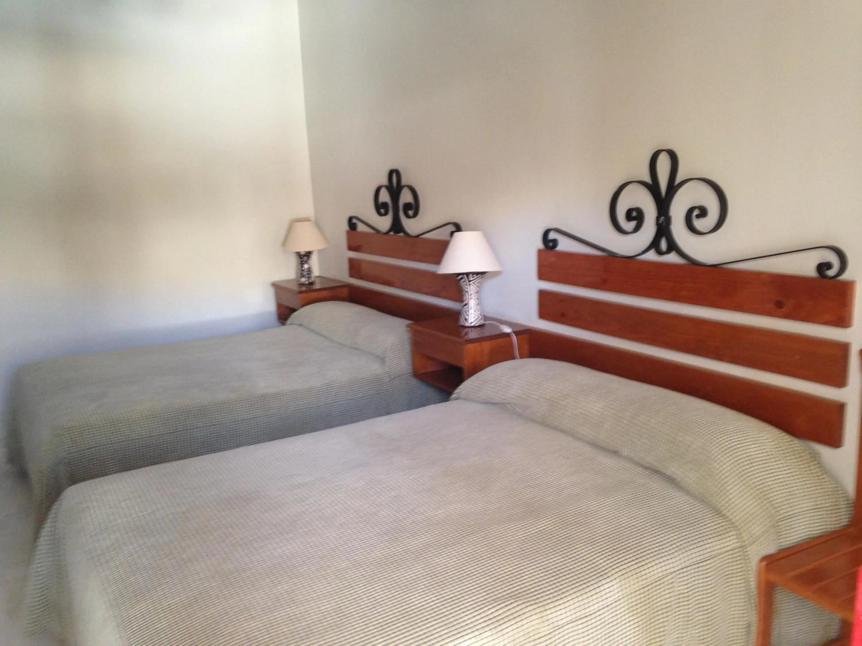 Bed in Hosteria Suiza