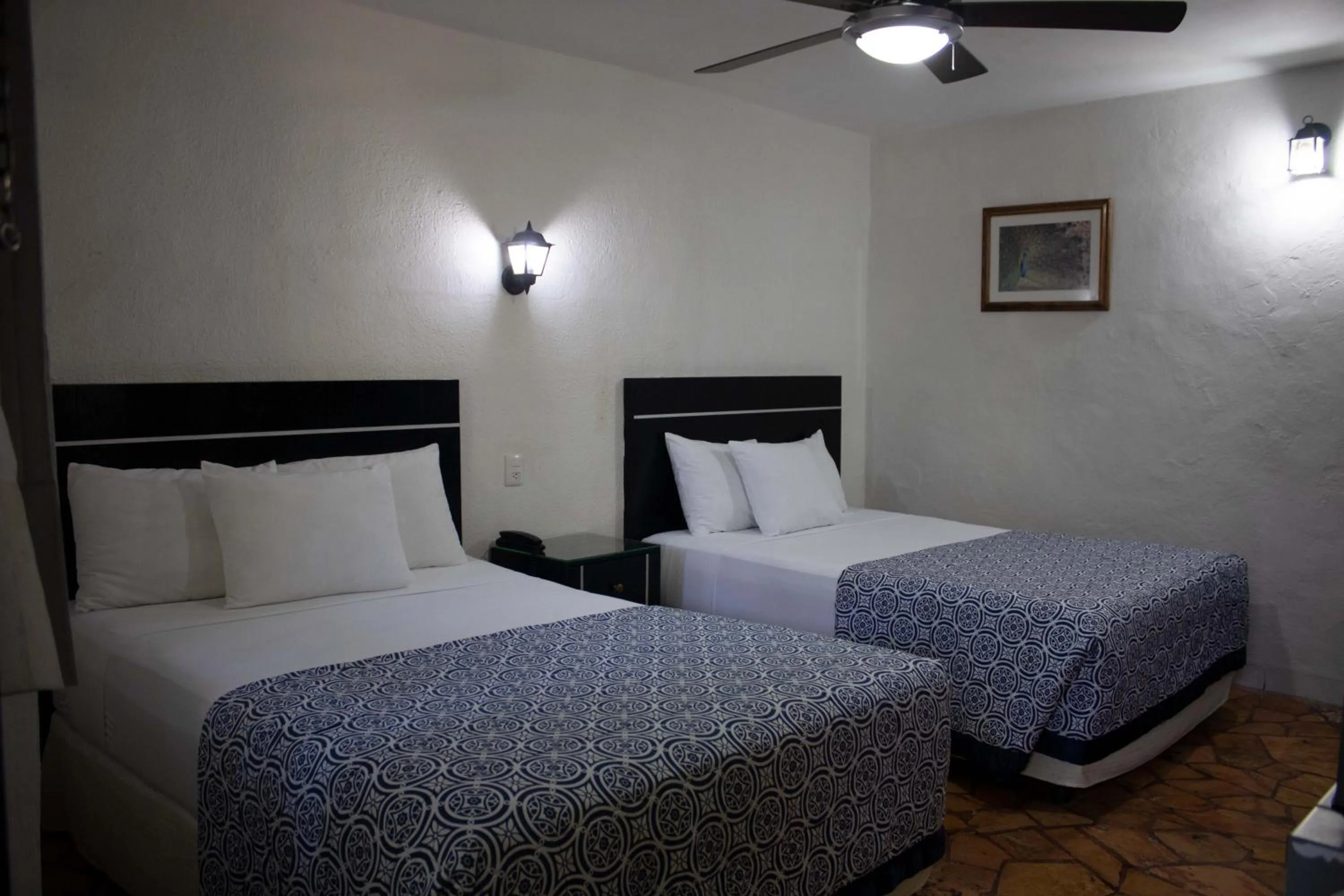 Property building, Bed in Hotel Santa Ana