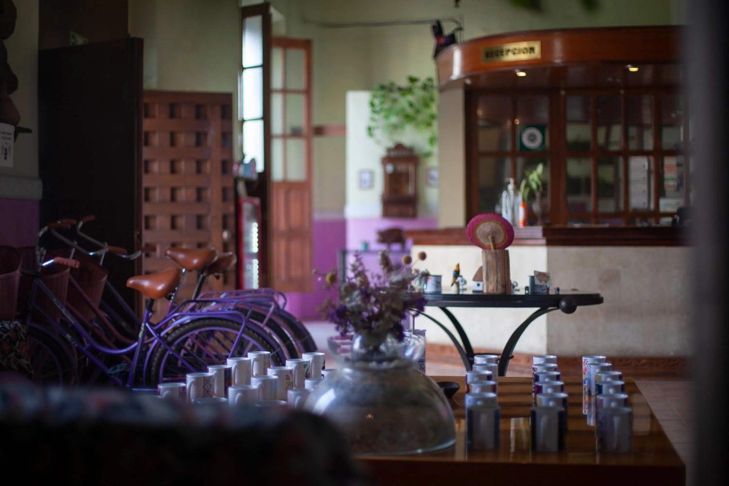 Lobby or reception in Hotel Santa Ana