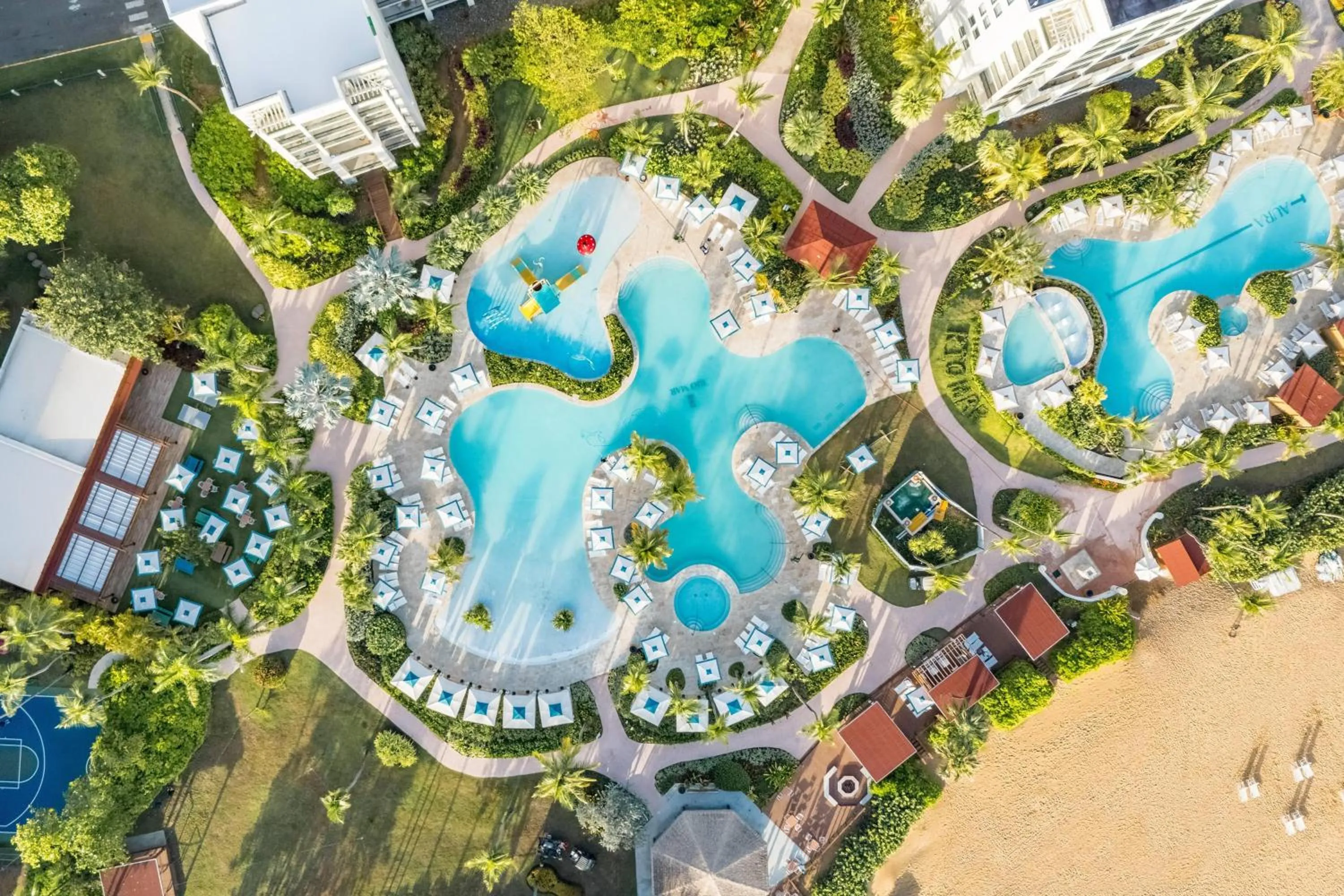 Pool view in Wyndham Grand Rio Mar Rainforest Beach and Golf Resort