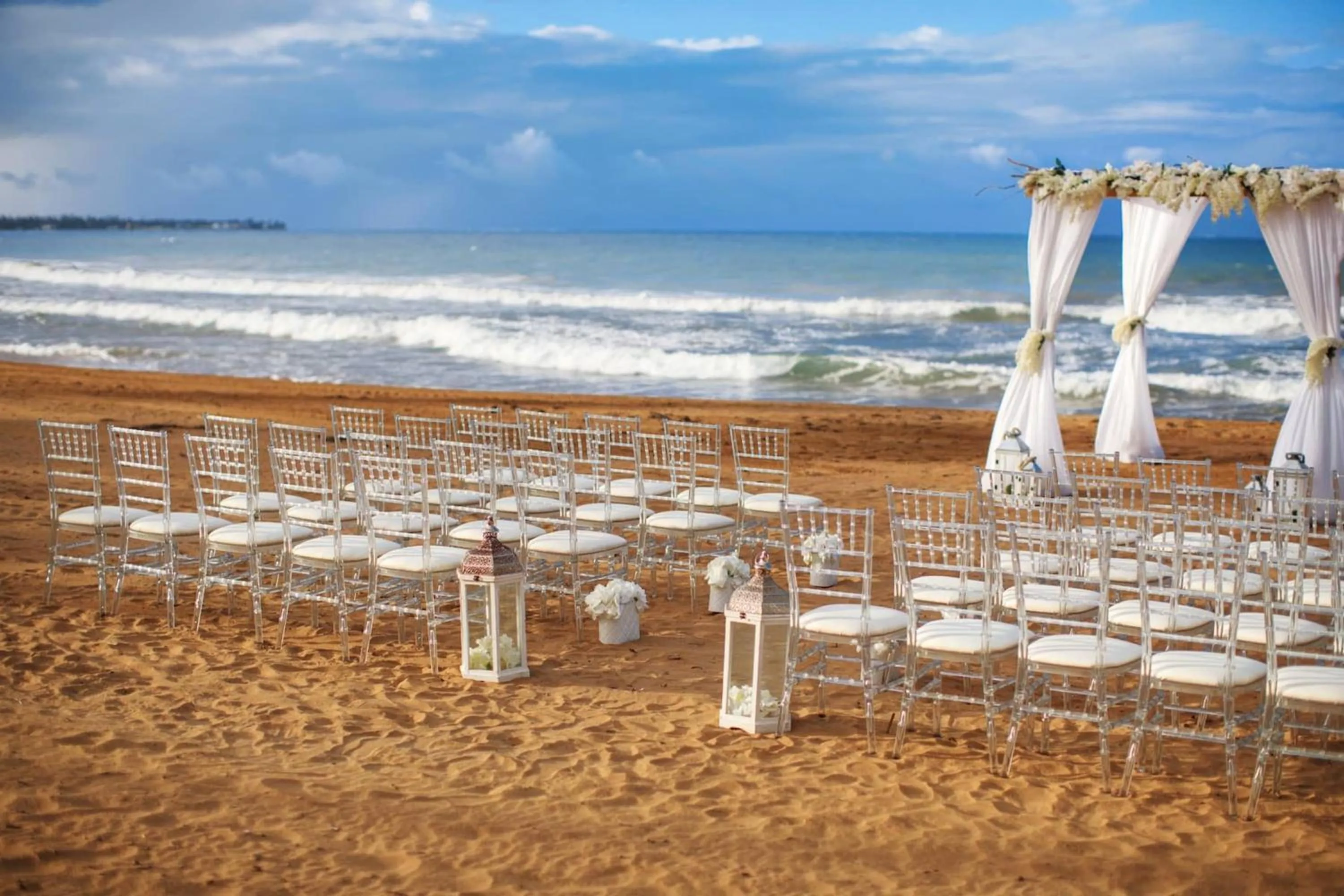 wedding in Wyndham Grand Rio Mar Rainforest Beach and Golf Resort