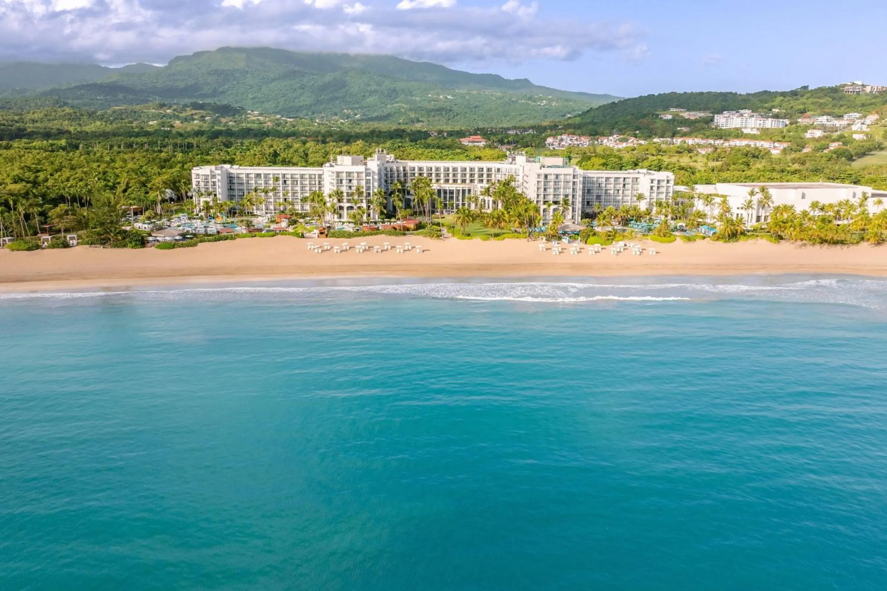 Property building in Wyndham Grand Rio Mar Rainforest Beach and Golf Resort