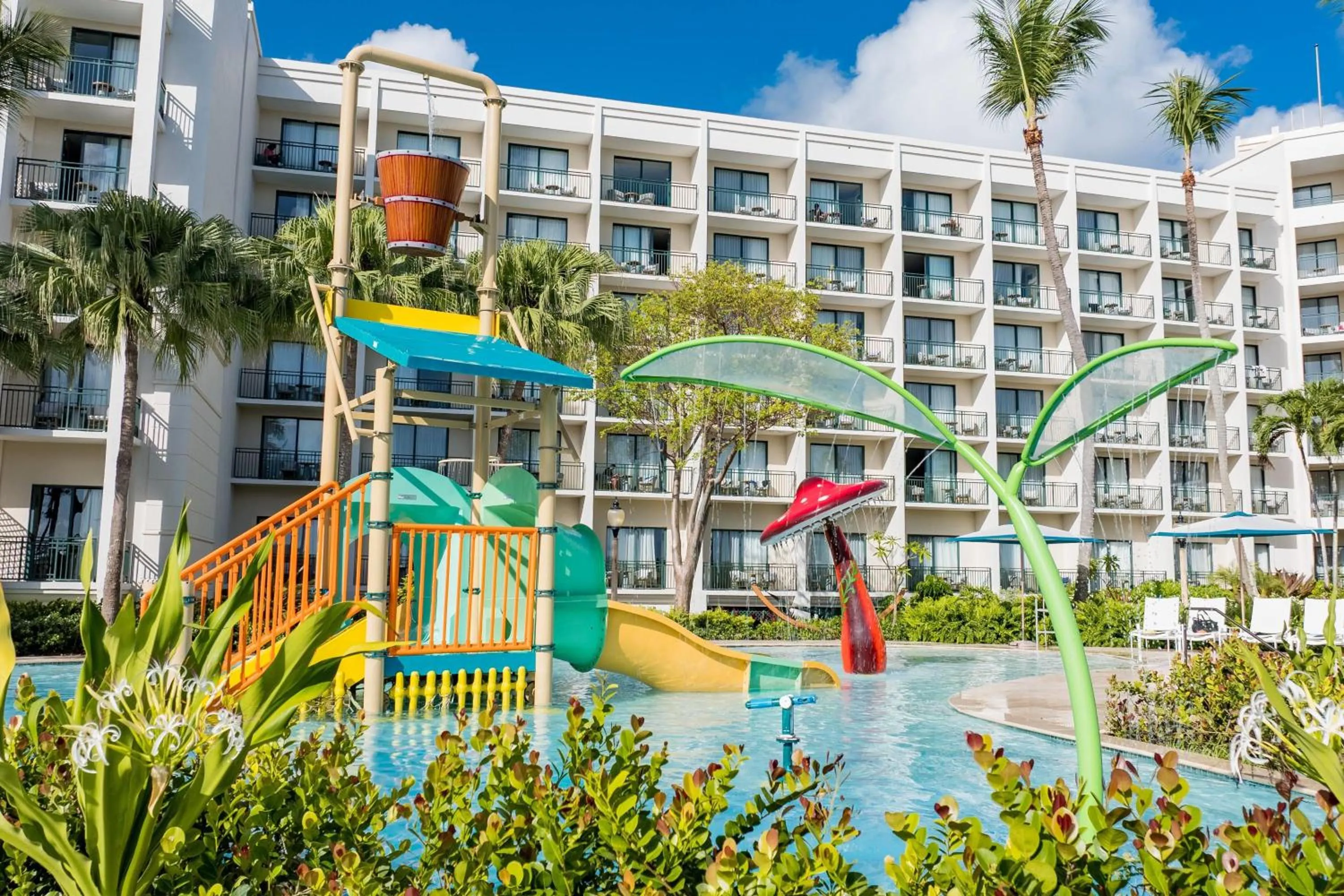 Pool view in Wyndham Grand Rio Mar Rainforest Beach and Golf Resort