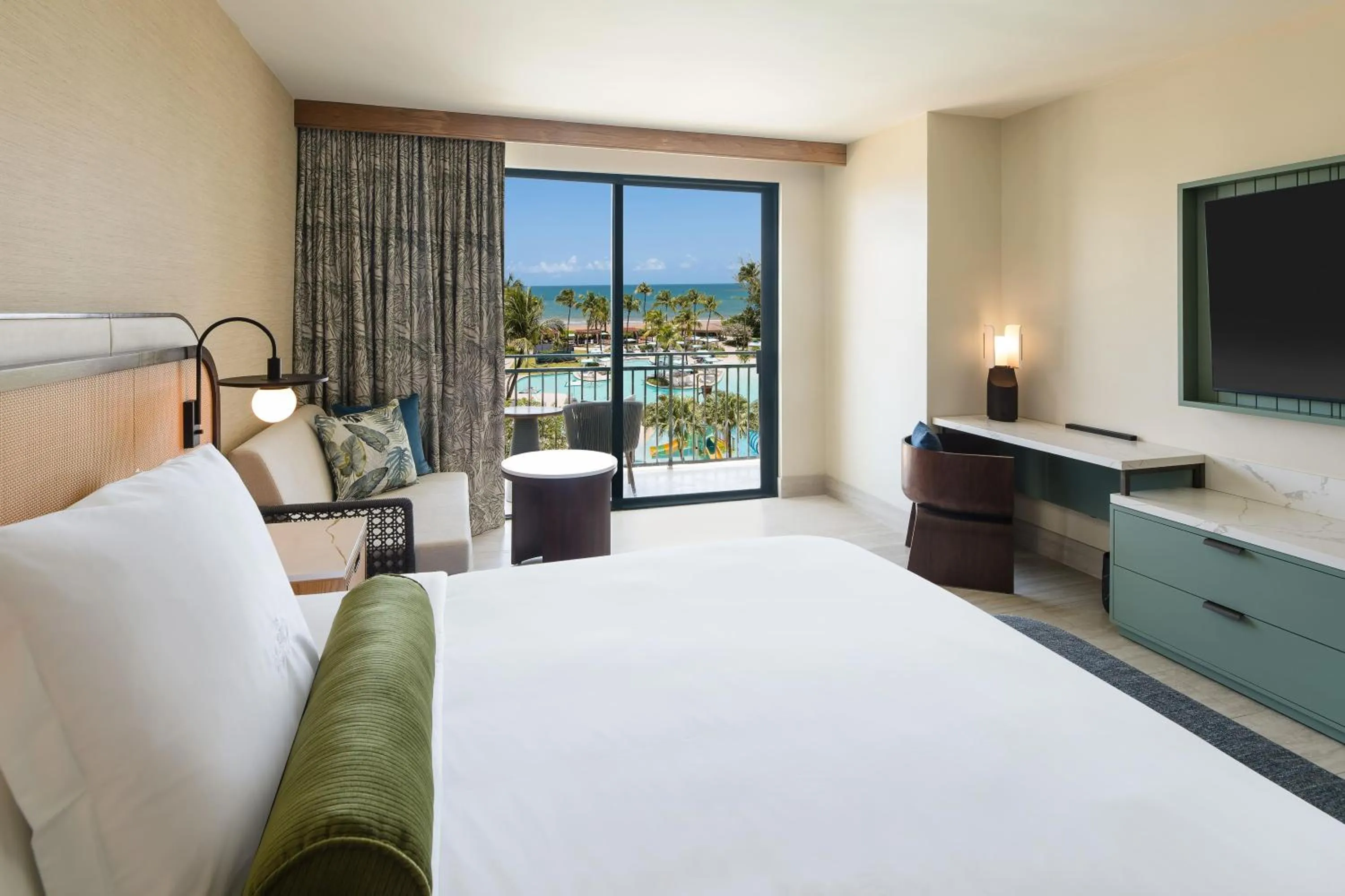 Photo of the whole room, Bed in Wyndham Grand Rio Mar Rainforest Beach and Golf Resort