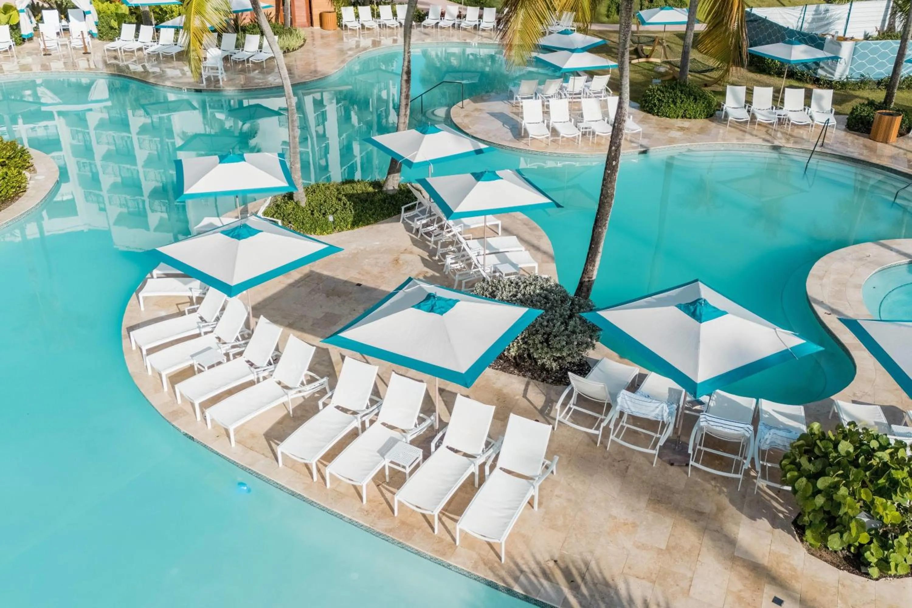 Pool view in Wyndham Grand Rio Mar Rainforest Beach and Golf Resort