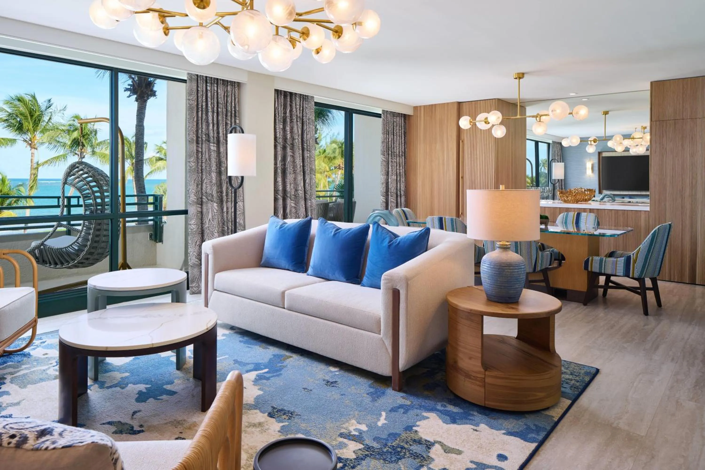 Photo of the whole room in Wyndham Grand Rio Mar Rainforest Beach and Golf Resort