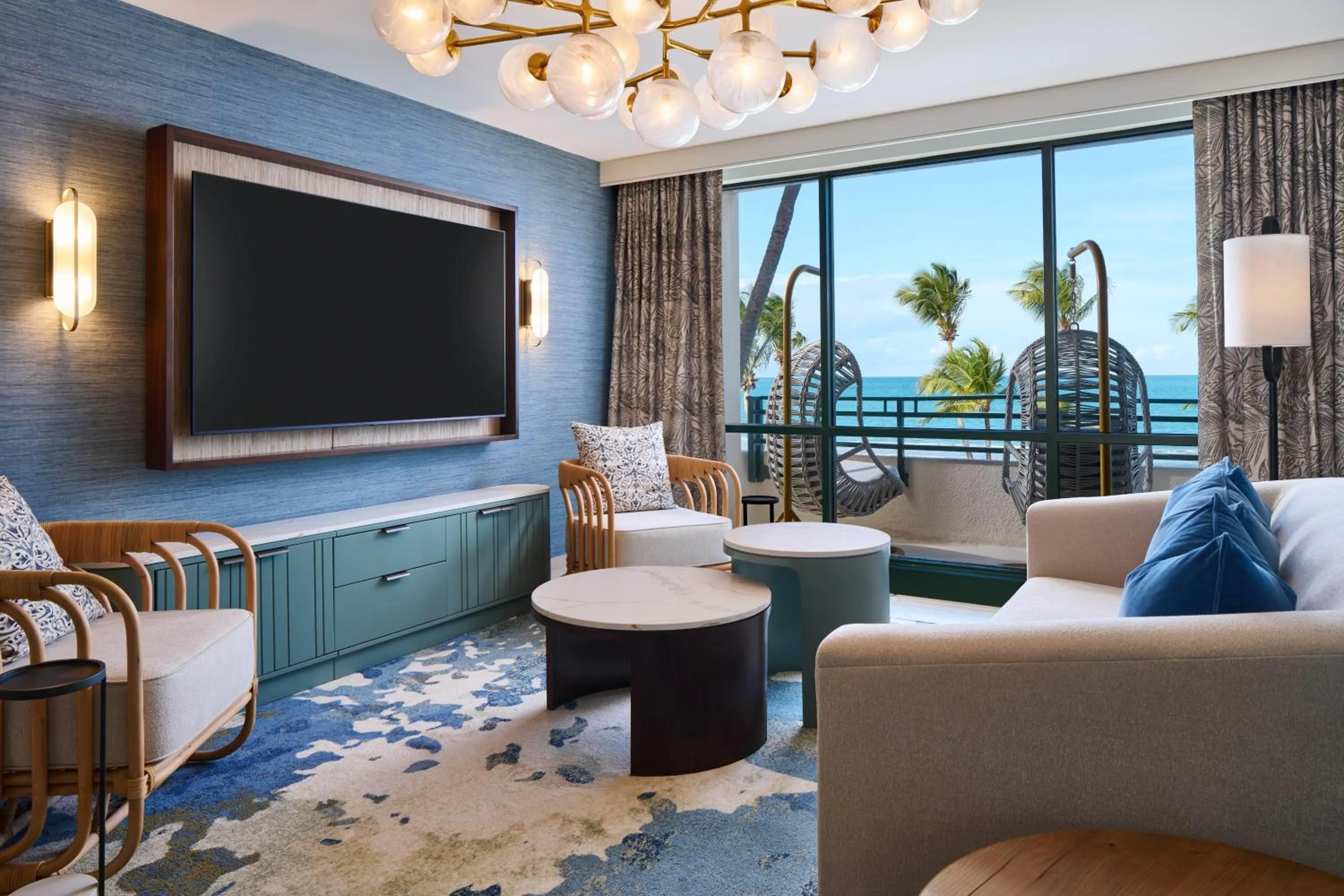 Photo of the whole room in Wyndham Grand Rio Mar Rainforest Beach and Golf Resort