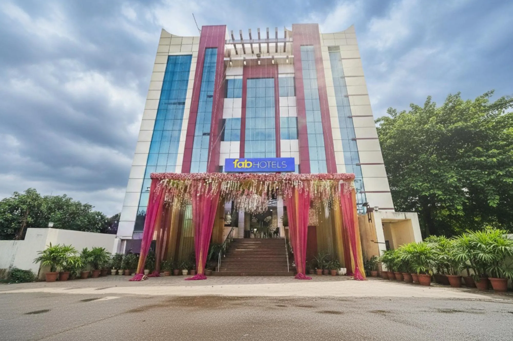 Property building in FabHotel Prime Z Grand