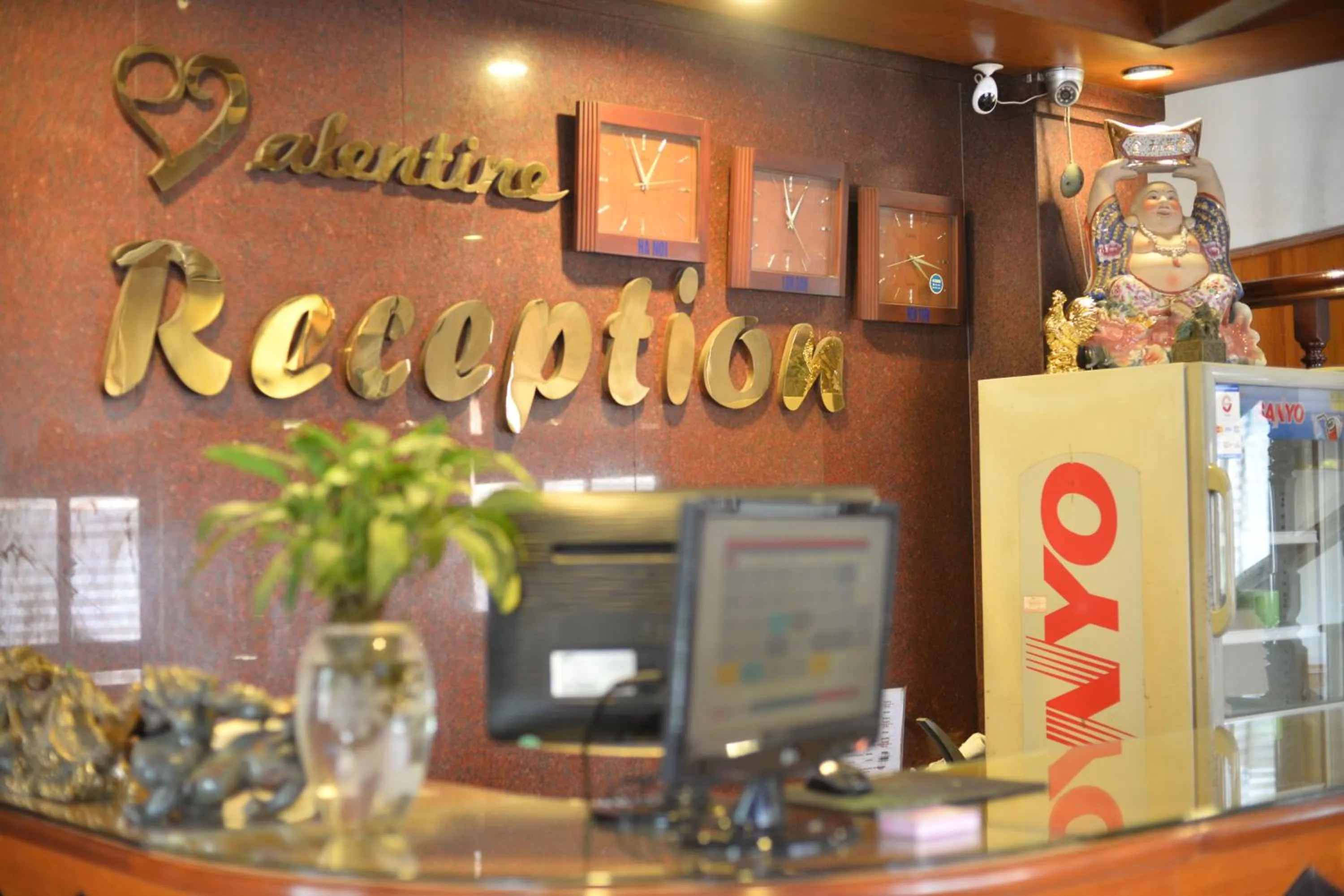 Lobby or reception in Valentine Hotel Hanoi