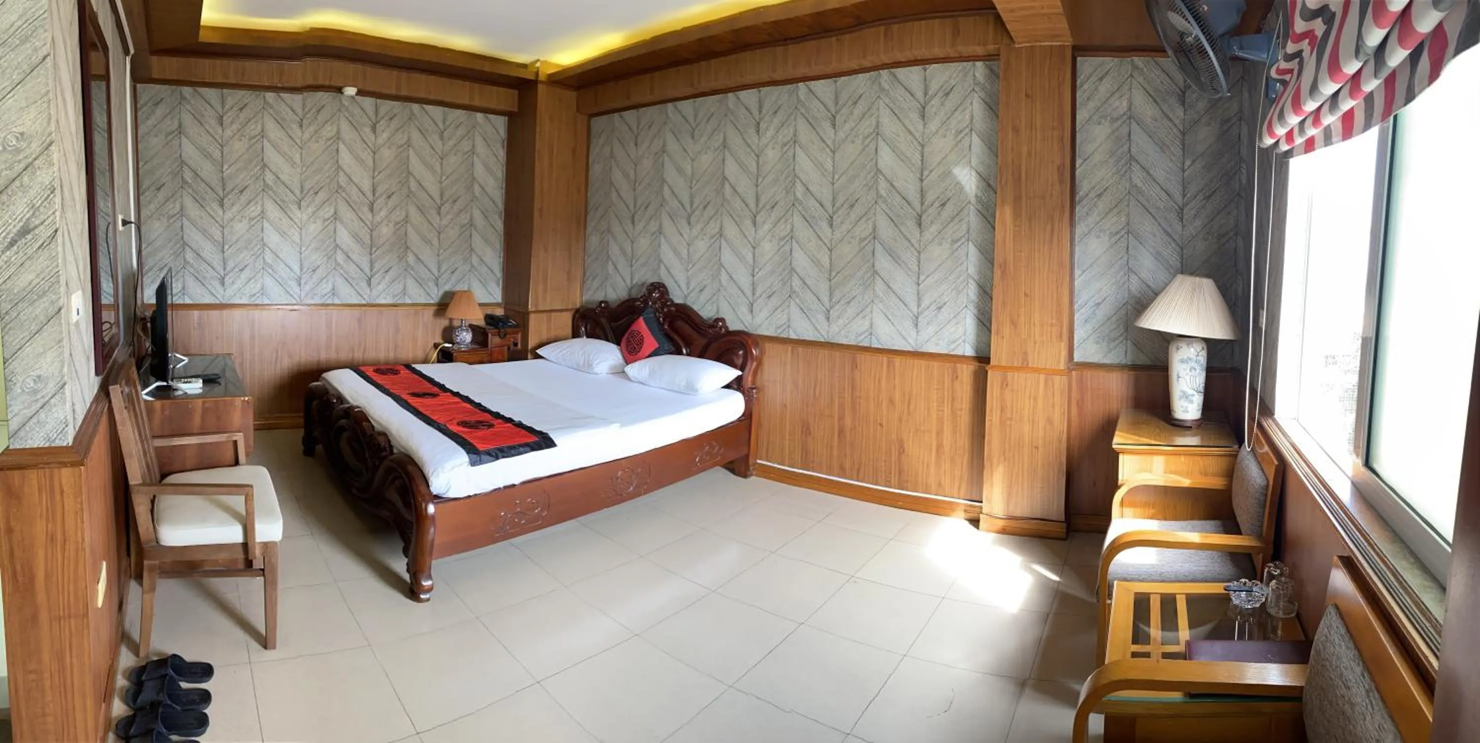 Bed in Valentine Hotel Hanoi