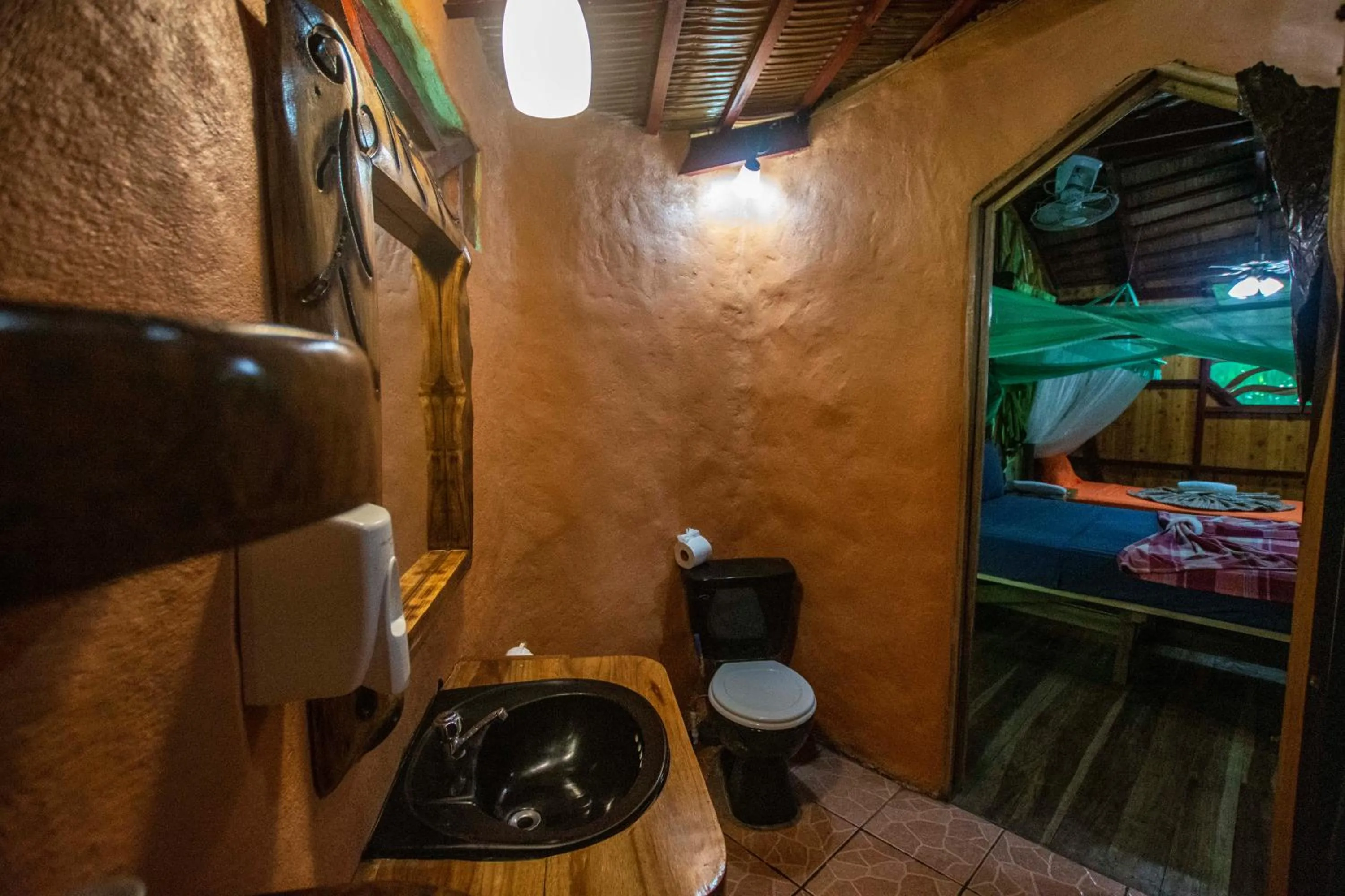 Toilet in Hotel La Costa de Papito