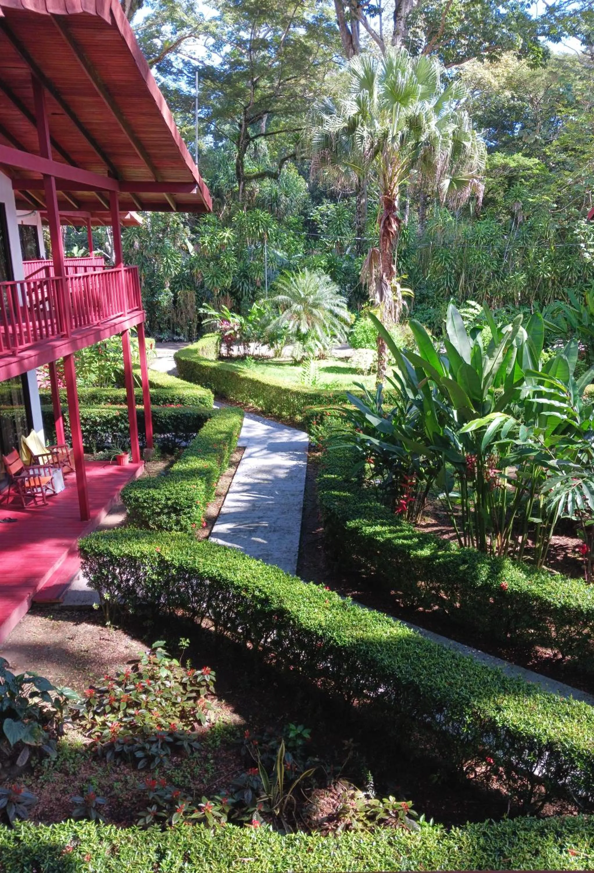 Garden view in Agua Dulce On The Beach