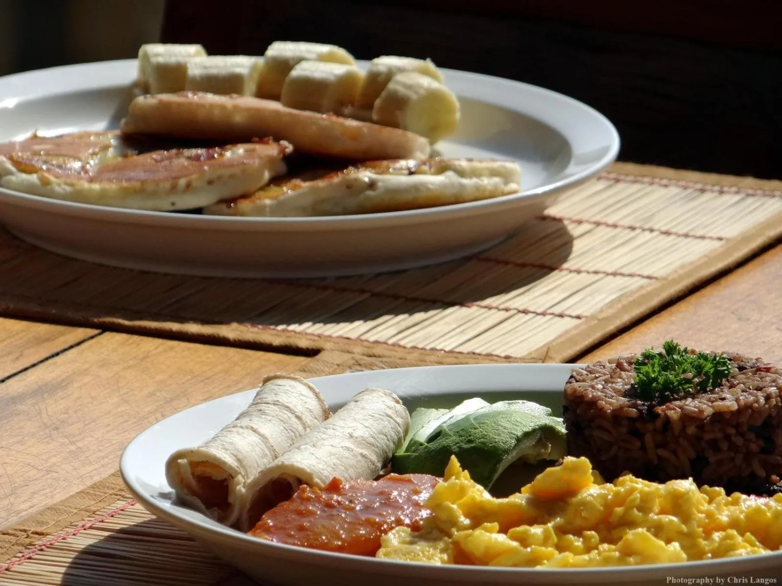 Breakfast in Agua Dulce On The Beach