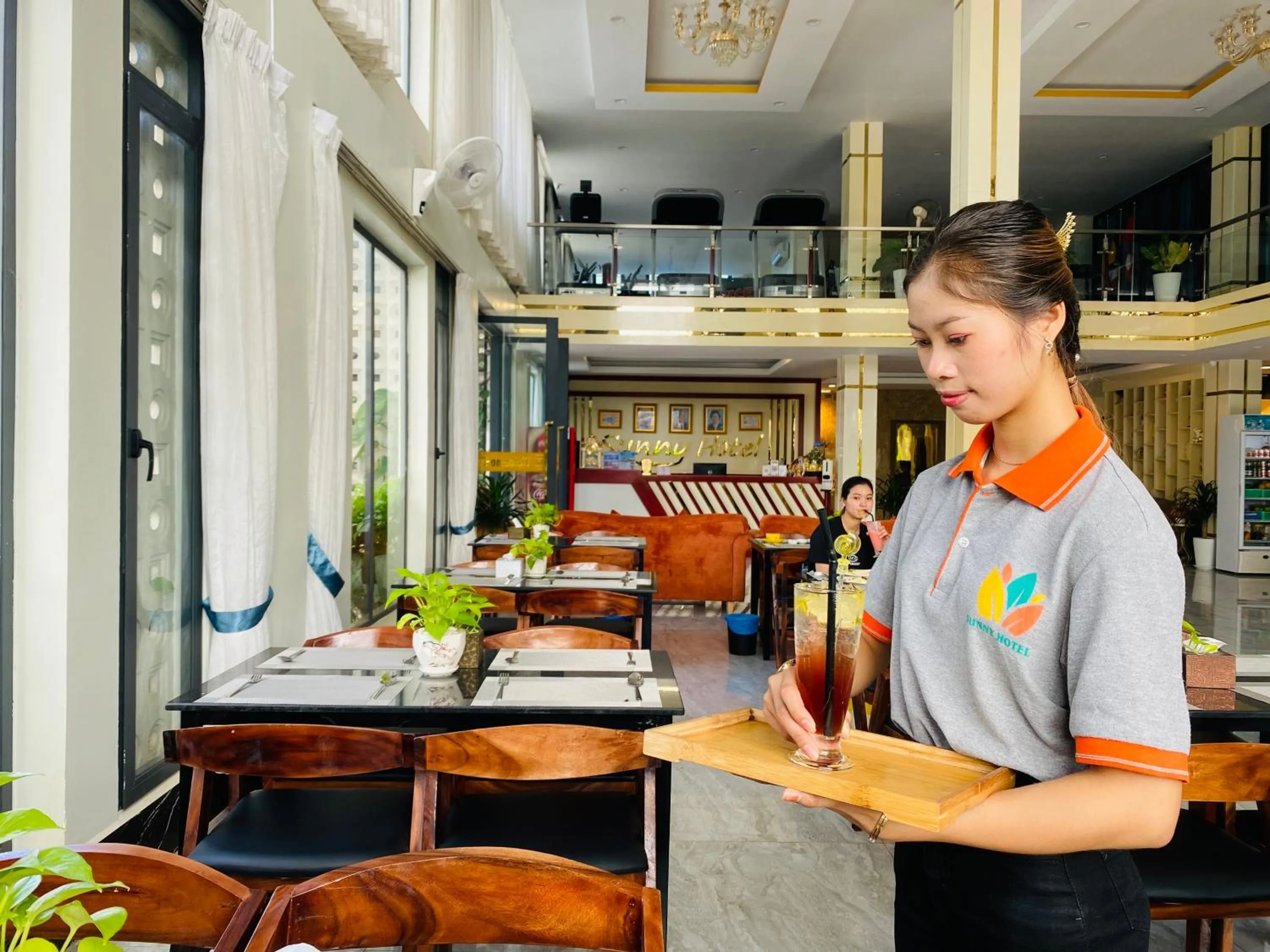 Staff in Kampot Sunny Hotel