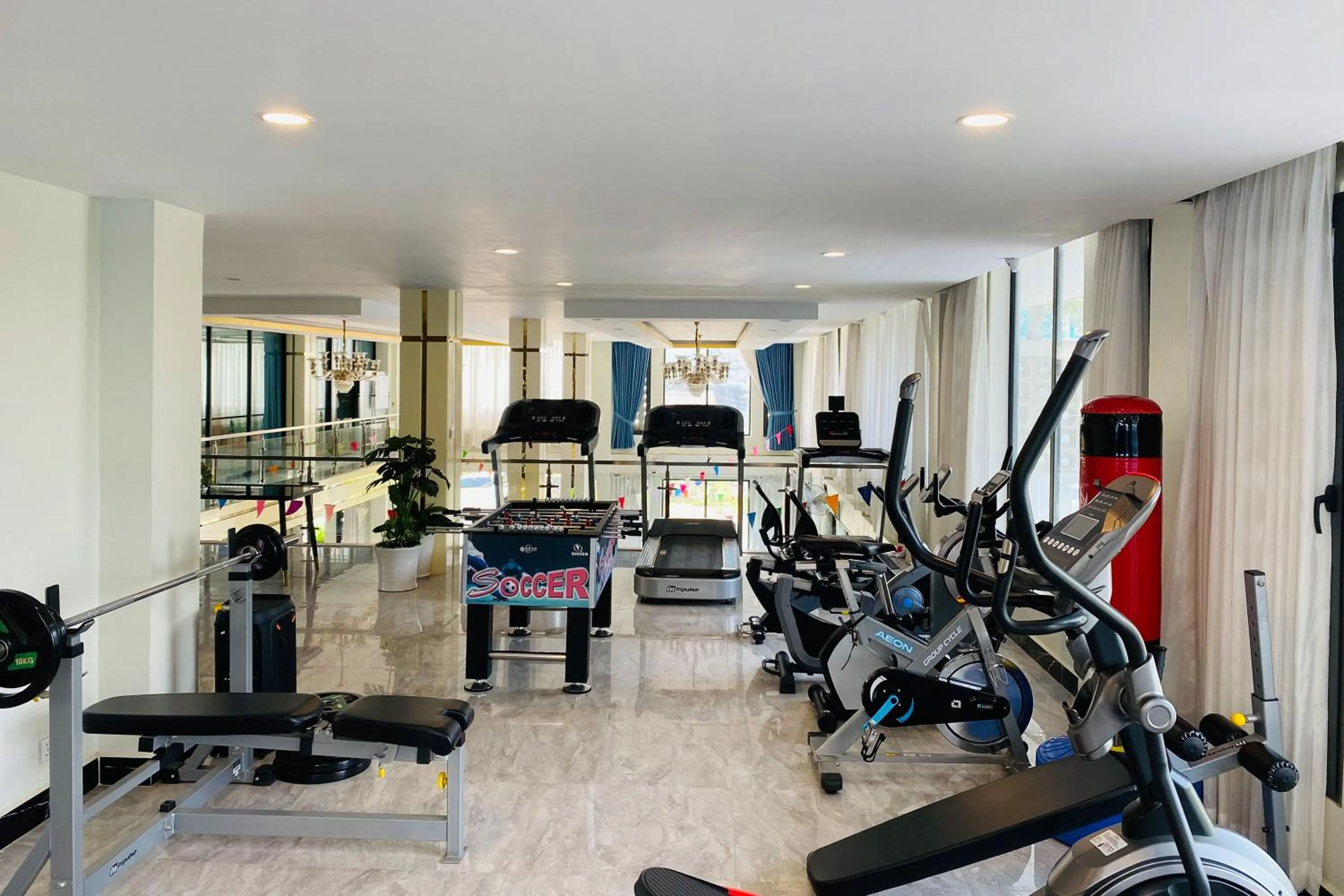 Fitness centre/facilities in Kampot Sunny Hotel